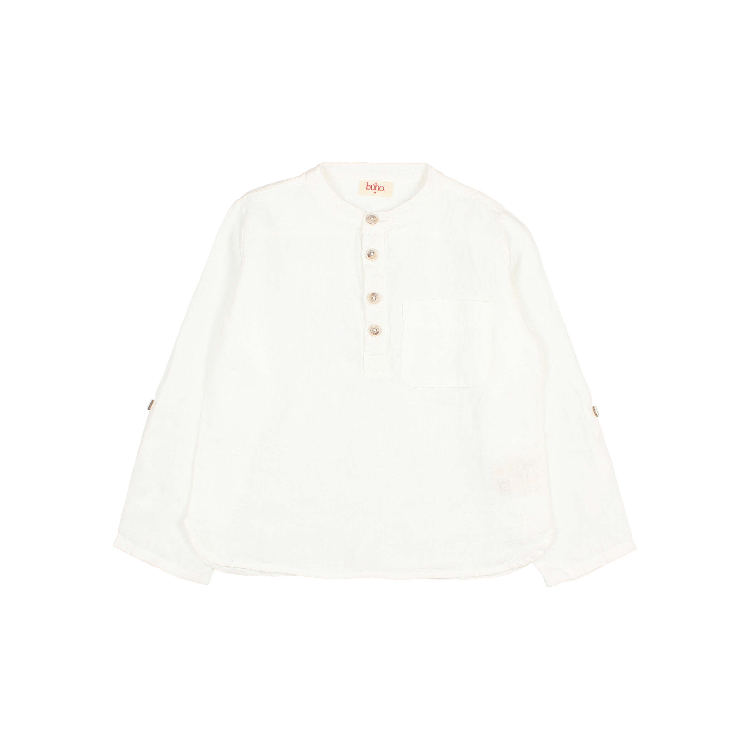 Buho Kids Kurta Linen White