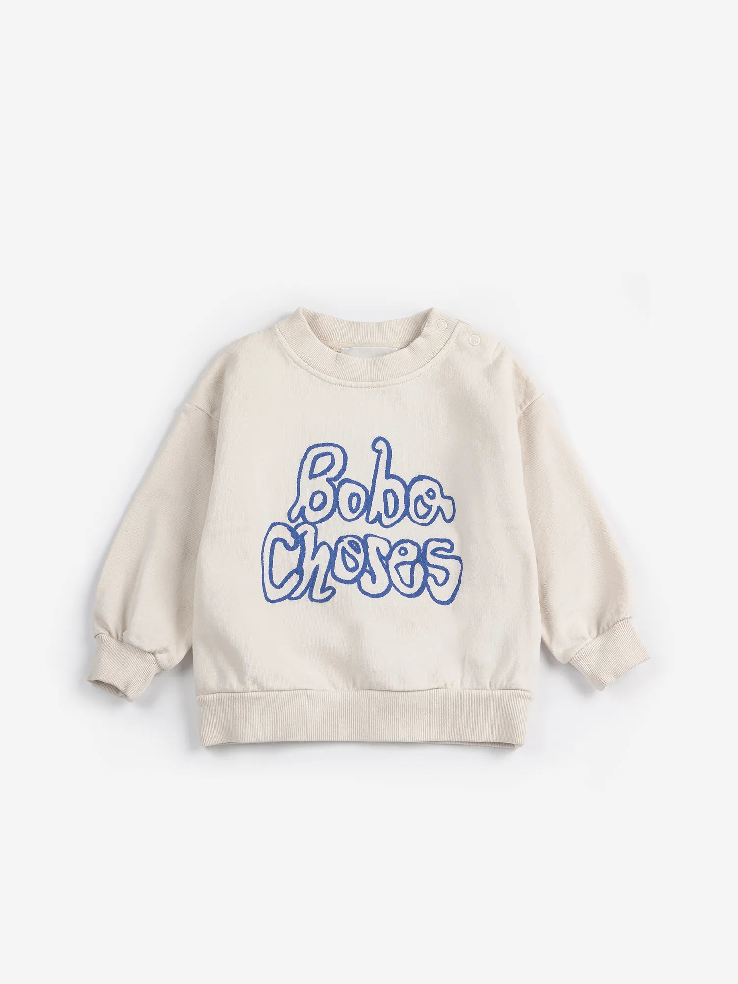 Bobo Choses Baby Sweater By Hand OffWhite