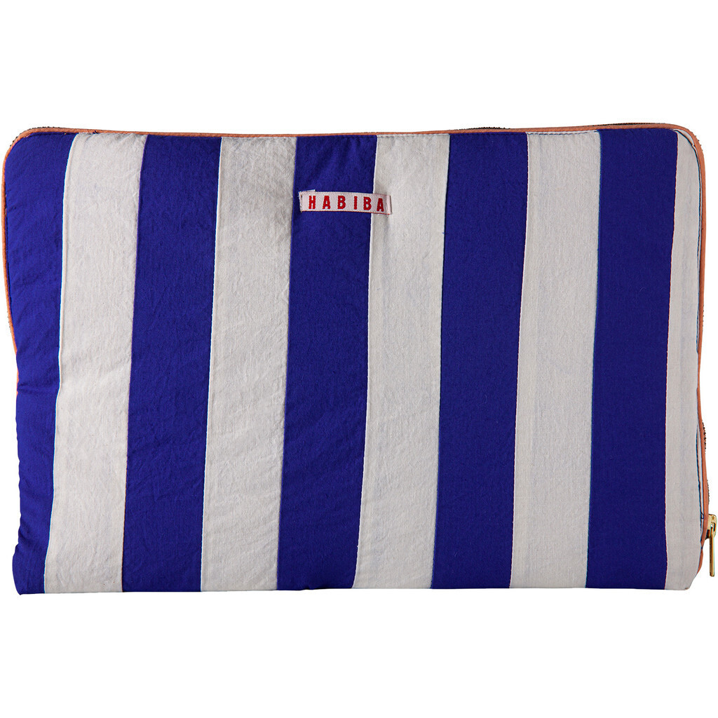 HABIBA / mumu computer sleeve / 13 inch / japan blue