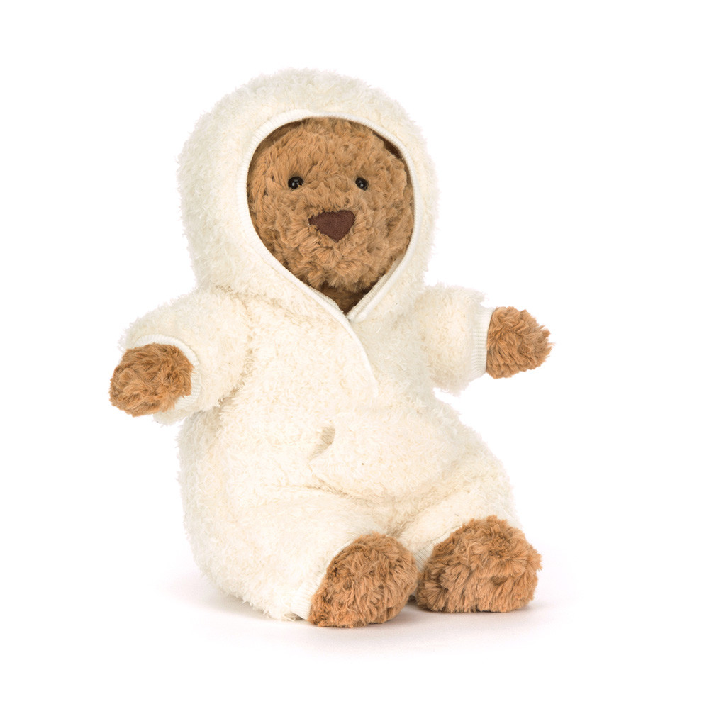 Jellycat Knuffel Bartholomew Bear All-in-one Outfit 11x9x8 cm