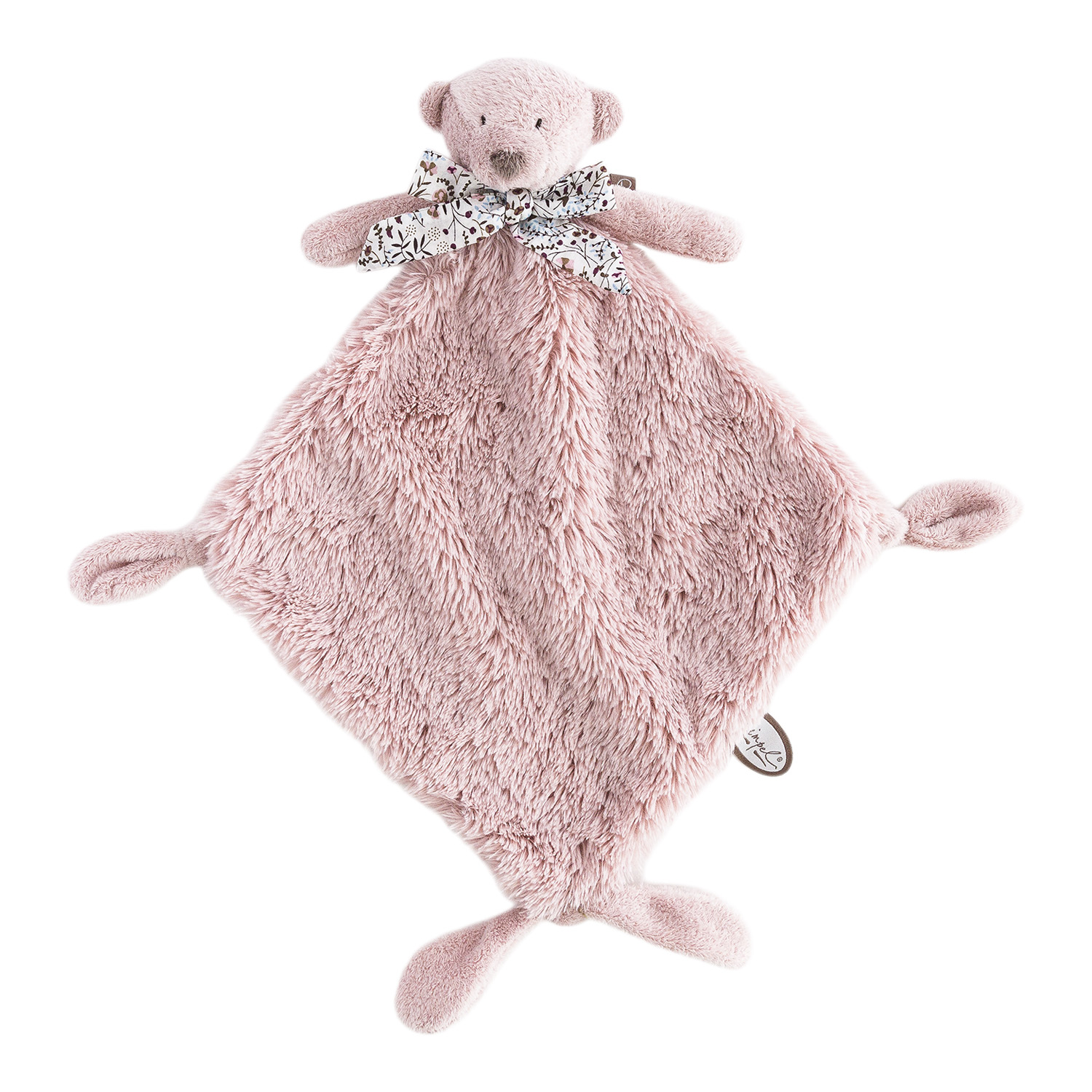 Dimpel Doudou Noann Beer Pink 35 cm