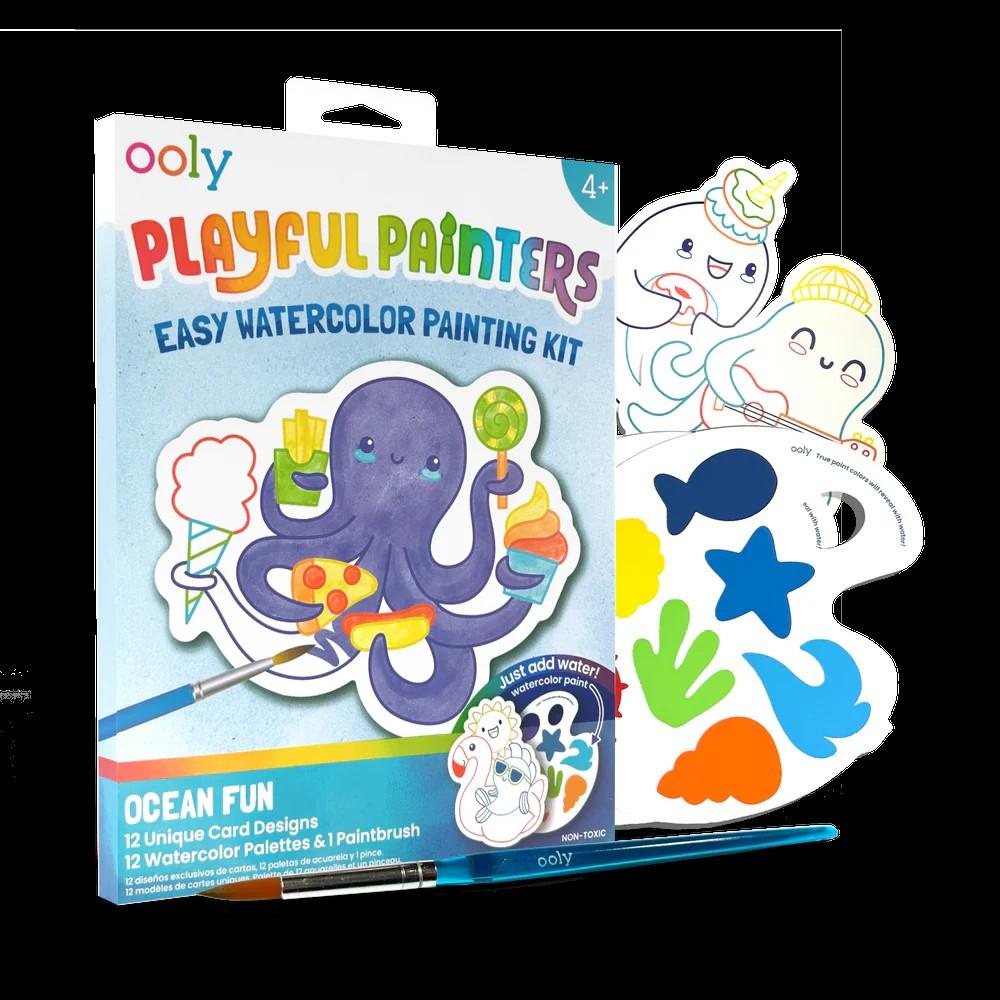 Ooly Aquarelverfset Playful Painters Ocean Fun