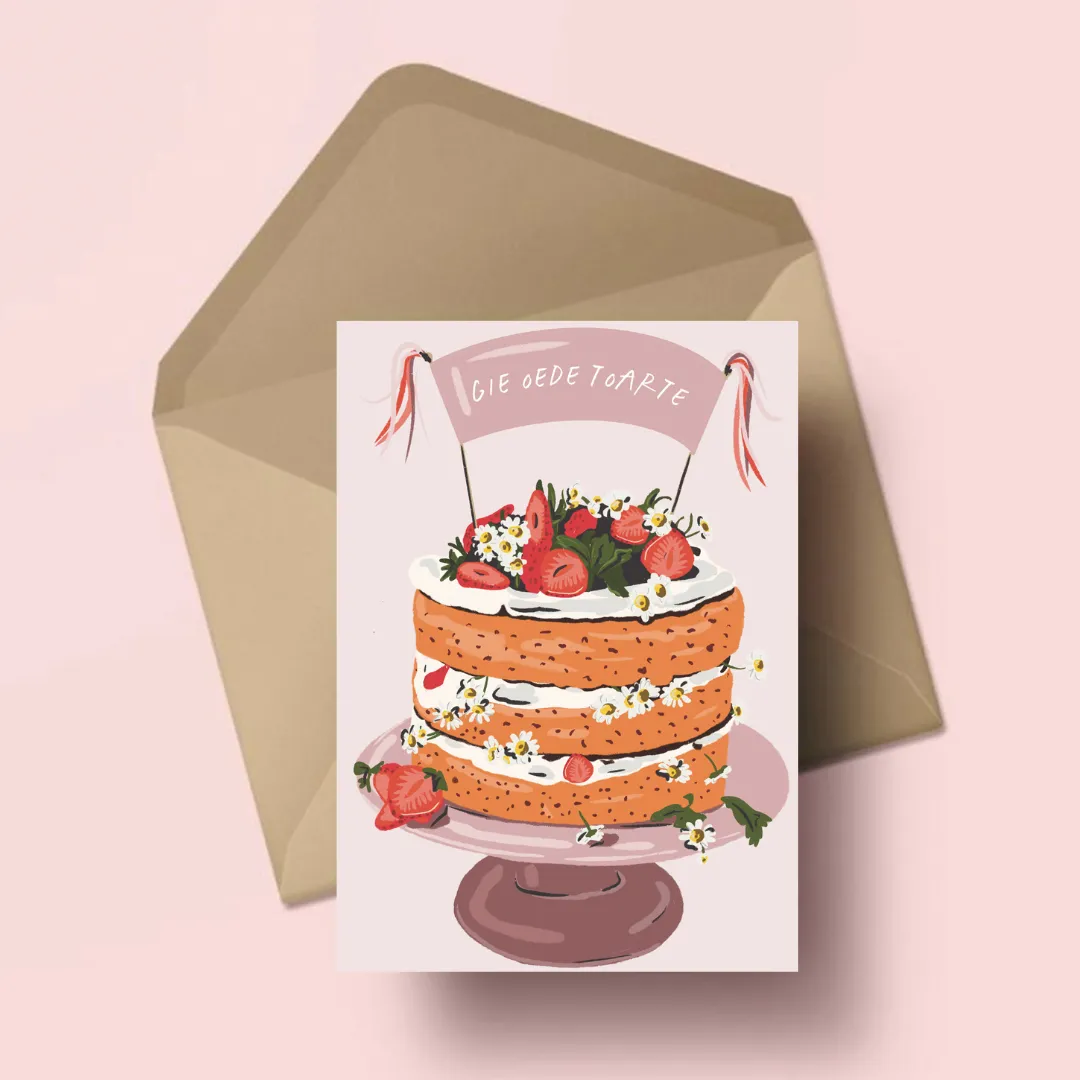 Moomade Wenskaart Gie Oede Toarte