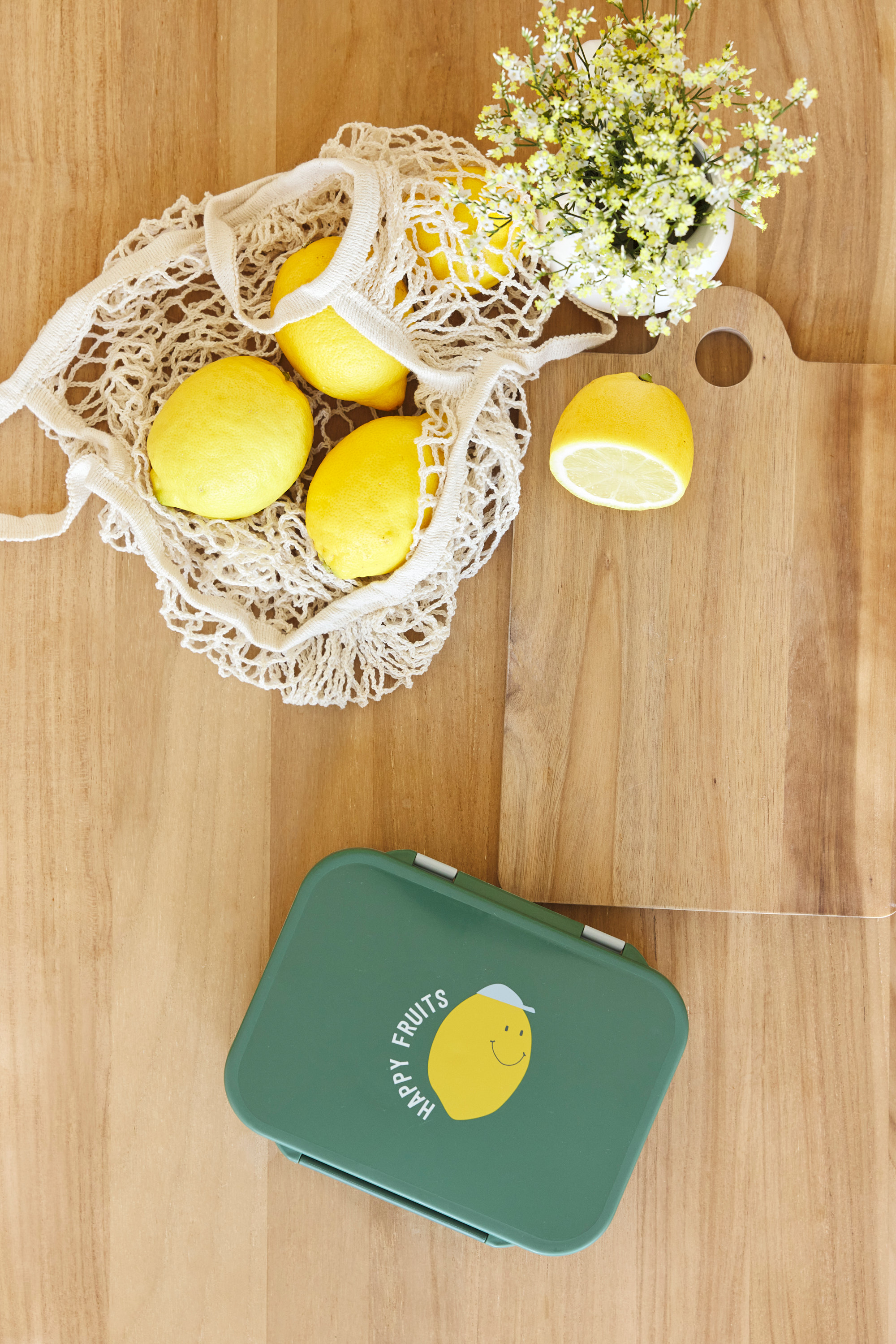 Lässig Lunchbox Bento Happy Fruits Lemon