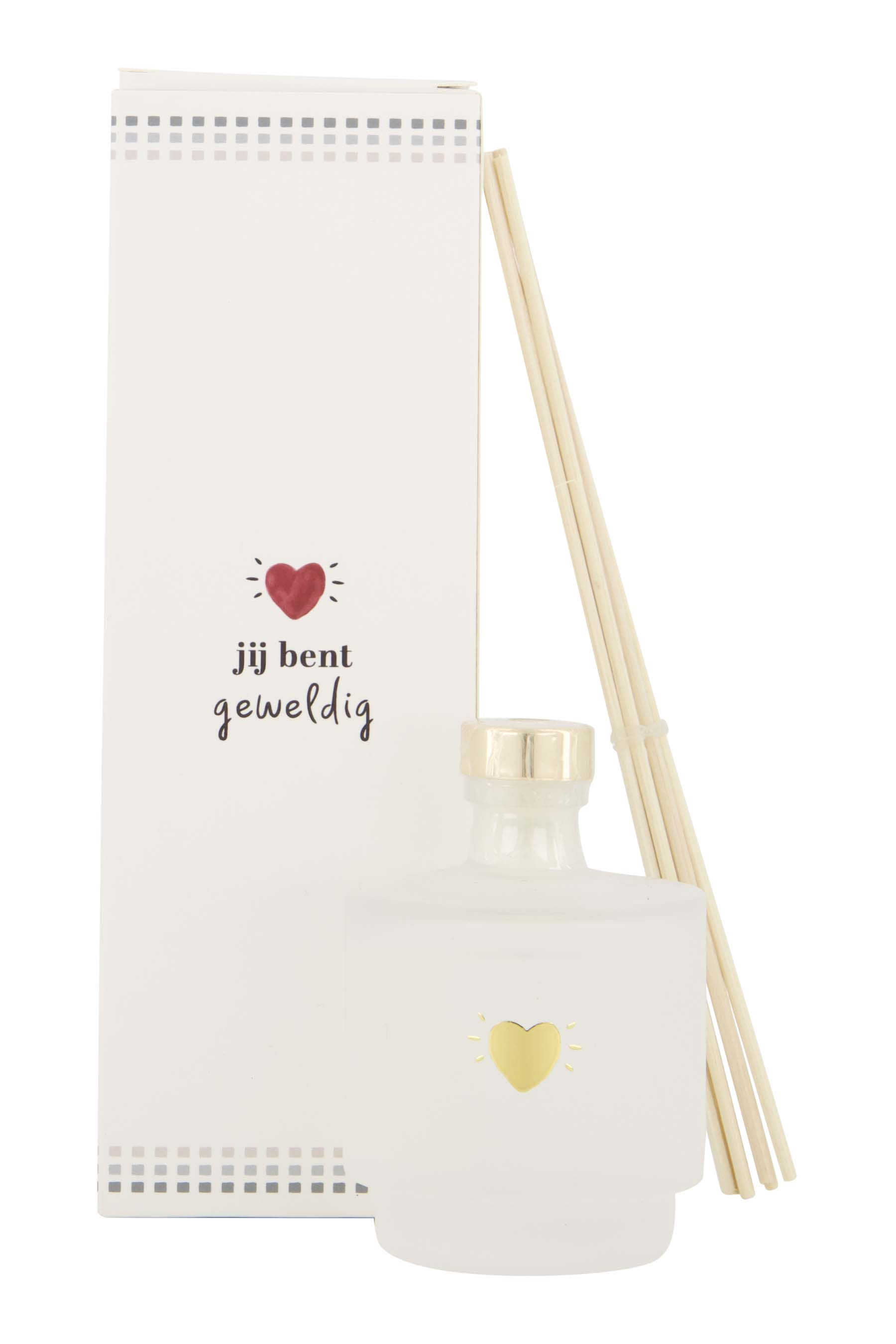 Zusss Geurstokjes Jij Bent Geweldig Wit-Goud 90 ml