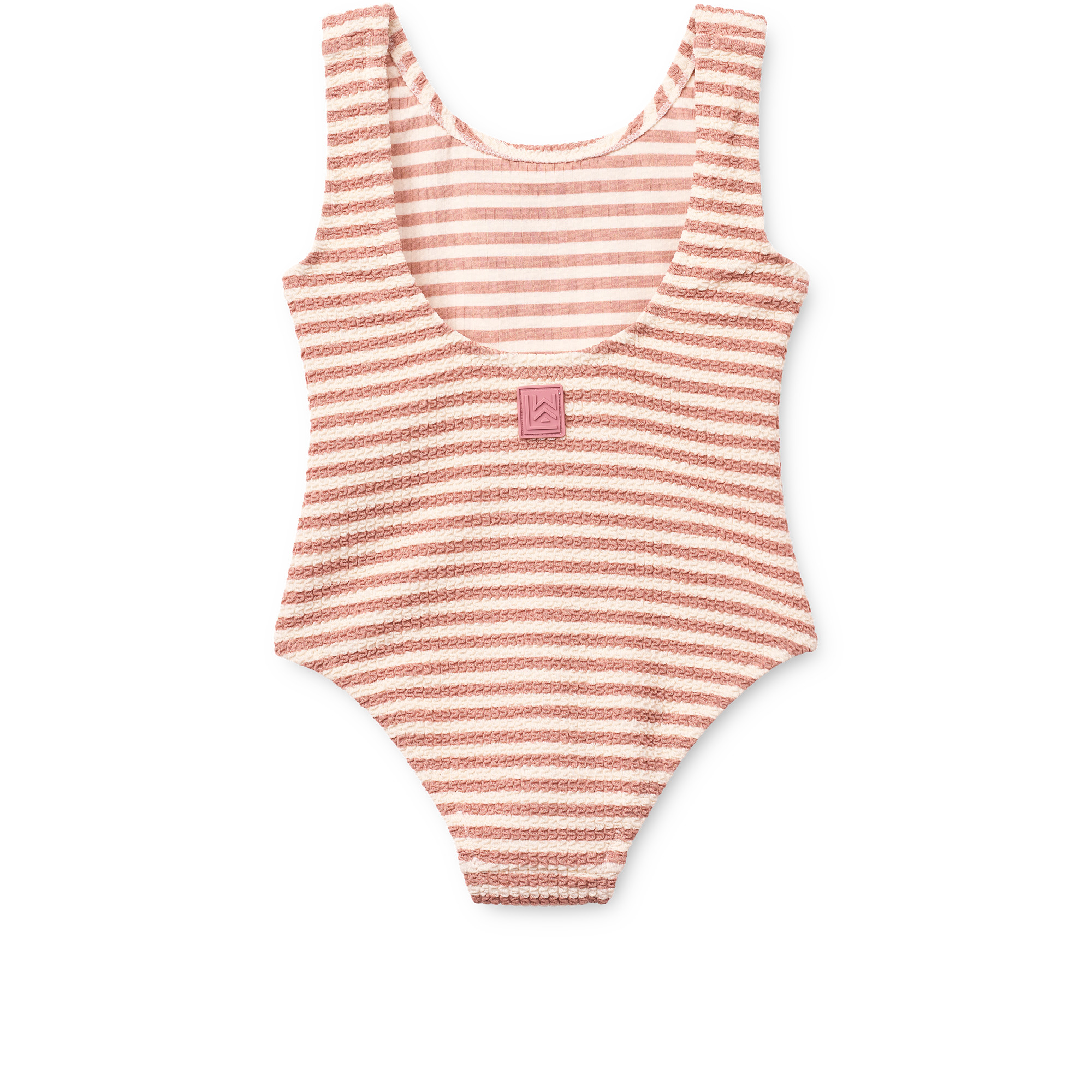 Liewood Kids Badpak Bianco Gestreept Coral blush-Creme de la creme