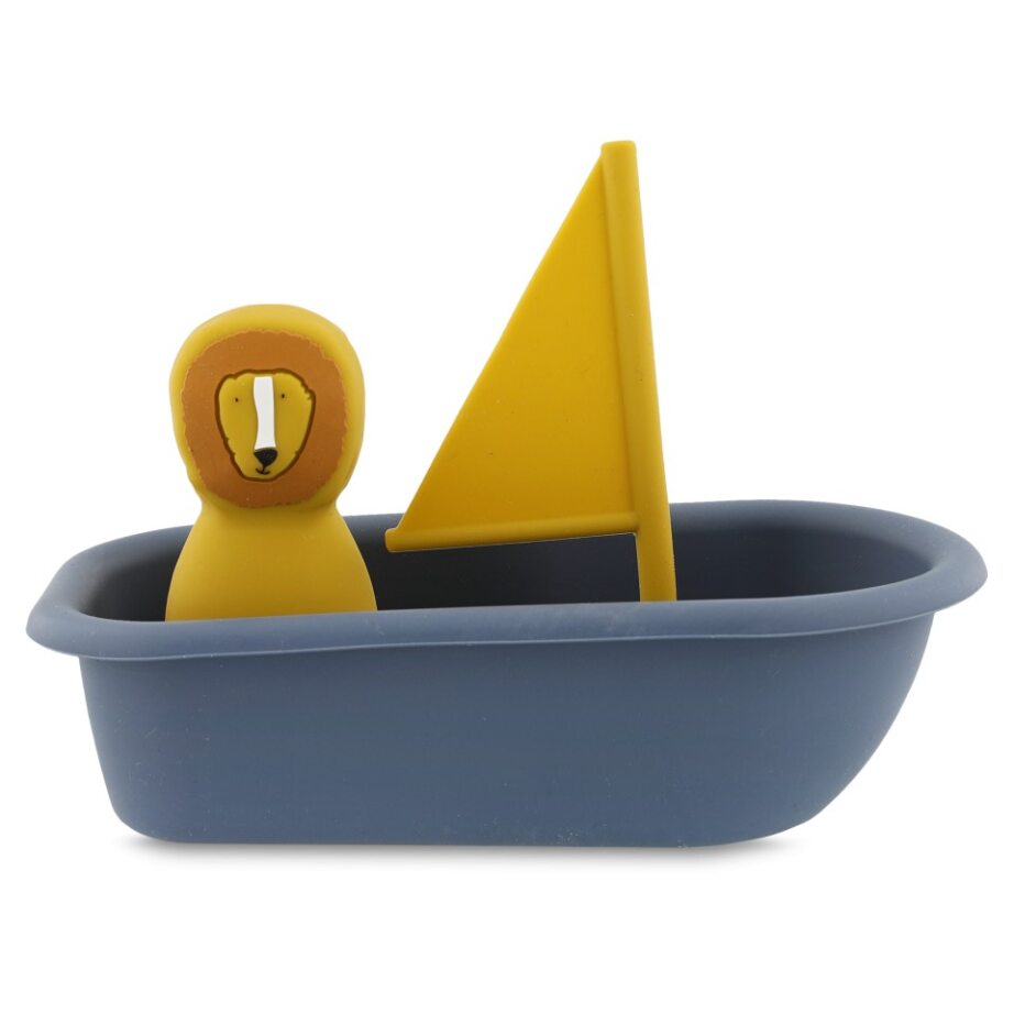 Trixie Badspeelgoed Zeilboot Mr. Lion Silicone 16x8x11.5 cm
