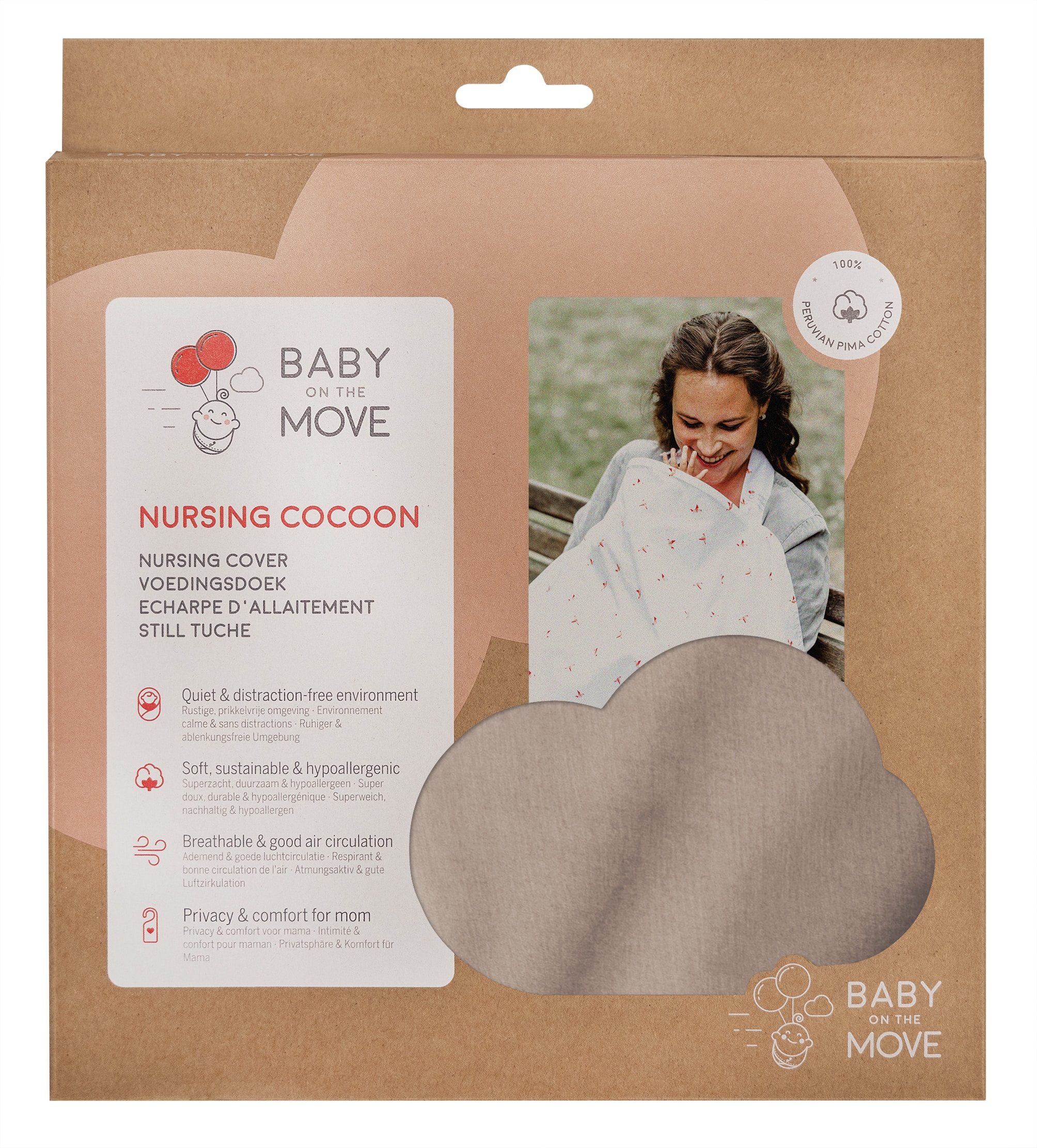 Baby On The Move Borstvoedingsdoek Epic Natural