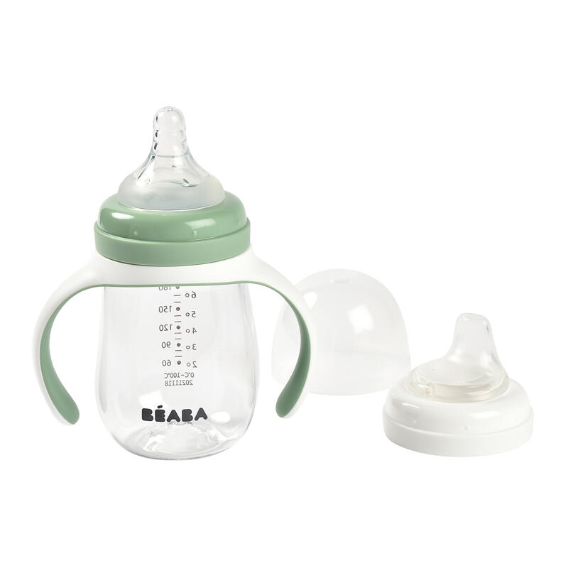 Beaba Drinkbeker 2in1 Speen-Tuit Terracotta 210 ml - +4 maand
