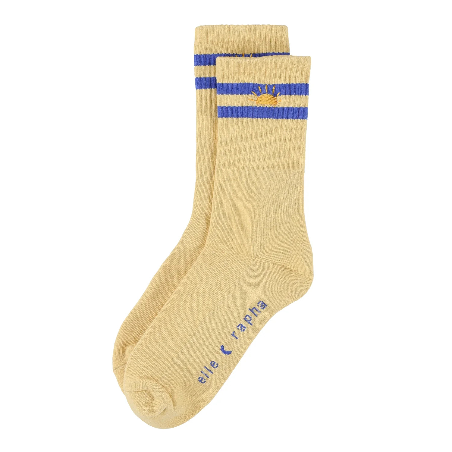 Elle and Rapha Sokken Mango Sunrise Socks