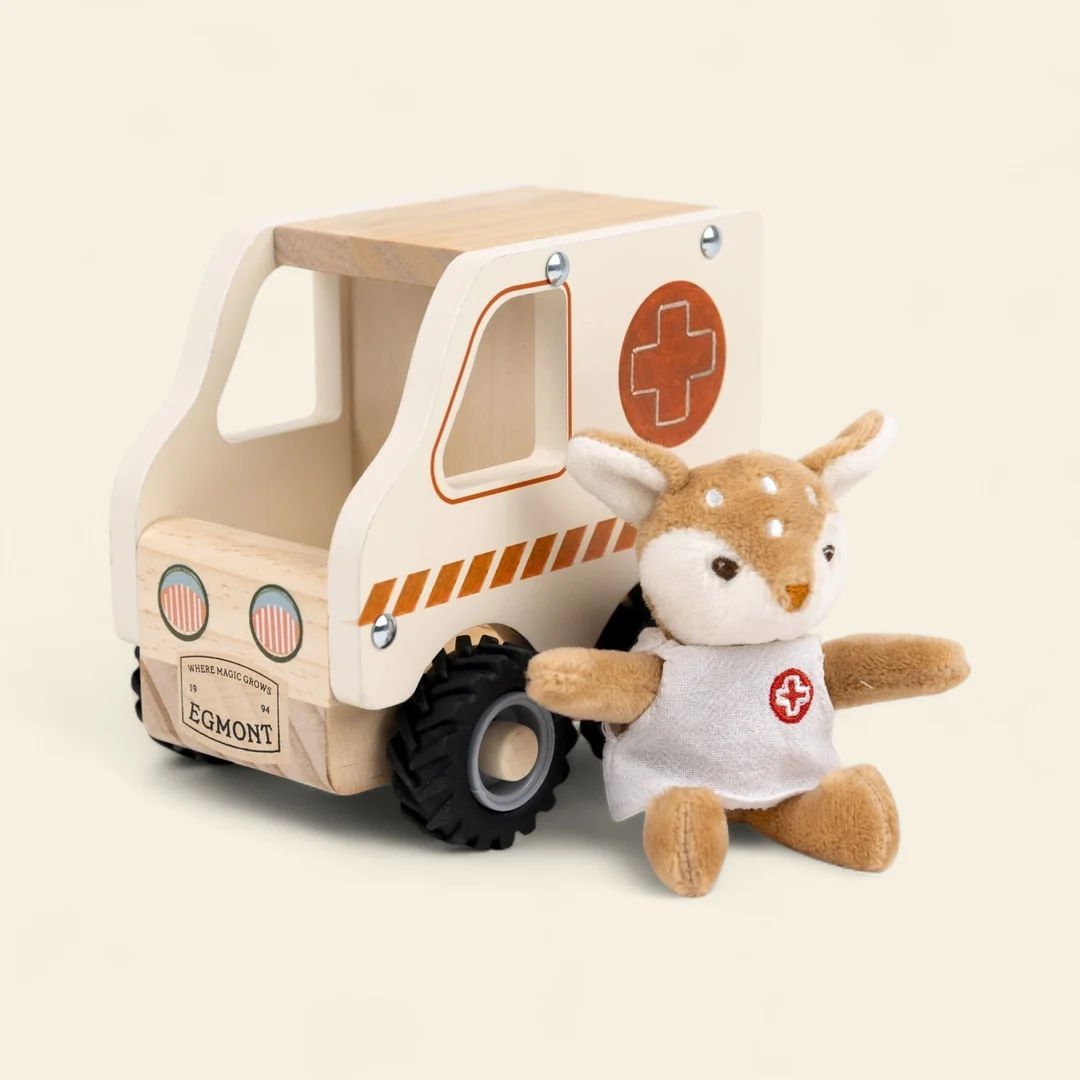 Egmont Toys Ambulance met Miniatuurvriendje Klein 12.7x10x12 cm