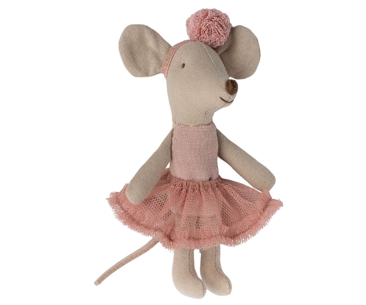 Maileg Ballerina Muis Kleine Zus Roze