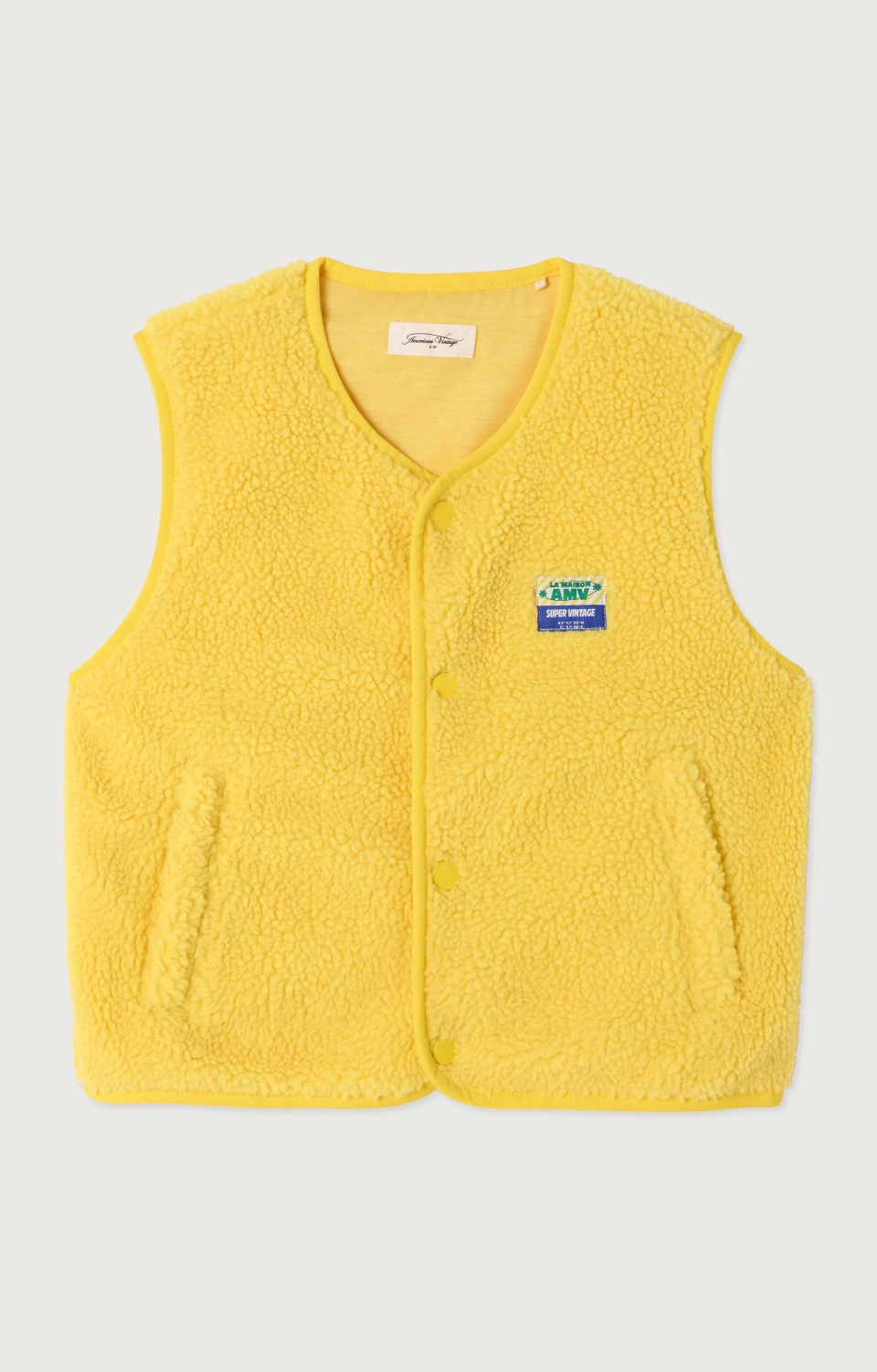 American Vintage Kids Bodywarmer Hoktown Jonquille