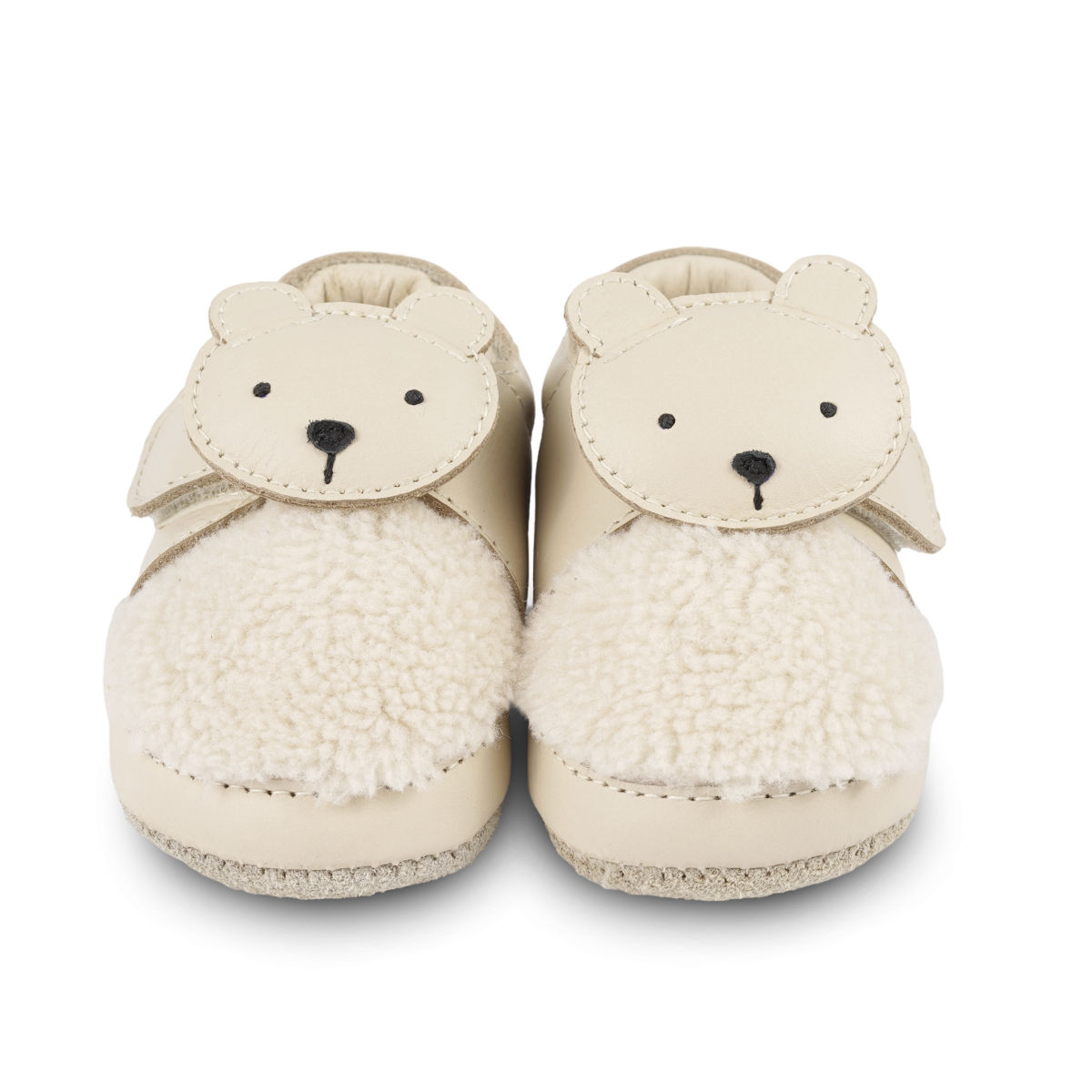Donsje Sneakers Matijn Polar Bear Cream Leather