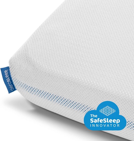 Aerosleep Hoeslaken Speciaal Luchtdoorlatend Wit 100x50 cm