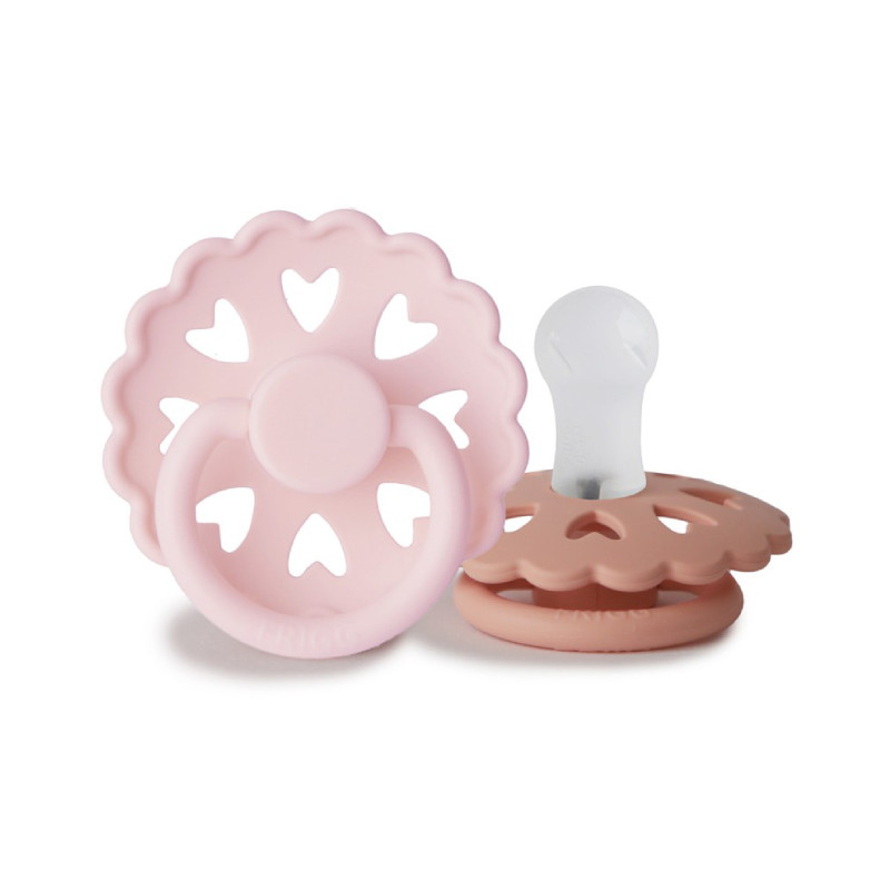 Frigg Fopspeen Fairytale Silicone Queen-Princess 0-6 maand- 2 stuks
