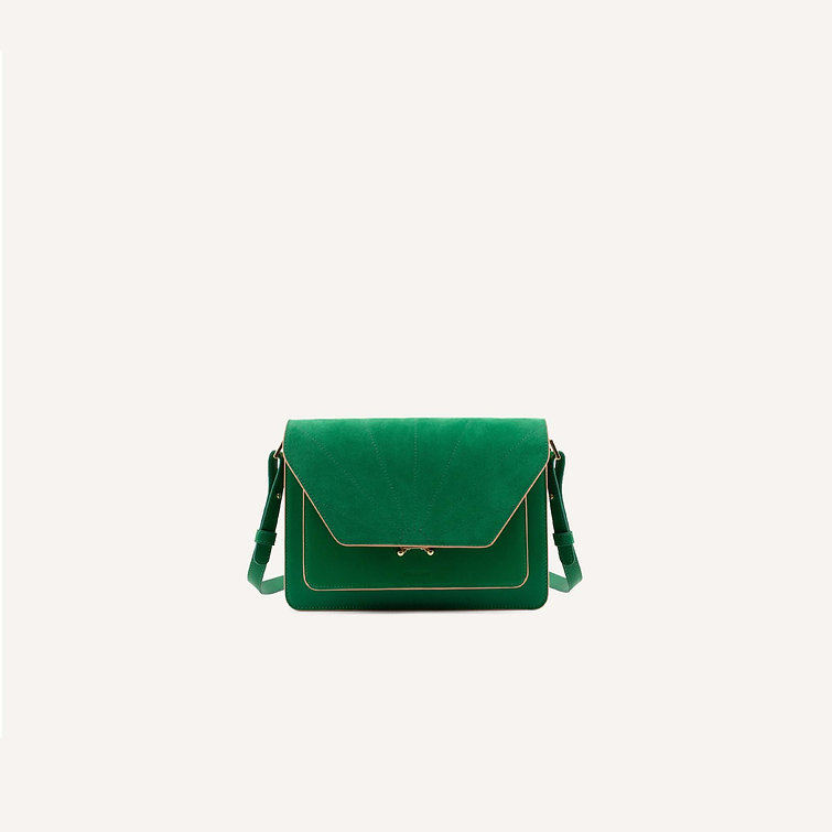 Sticky Sis Club Crossbody La Promenade Ton sur Ton Paris Green 28x8x19.5 cm