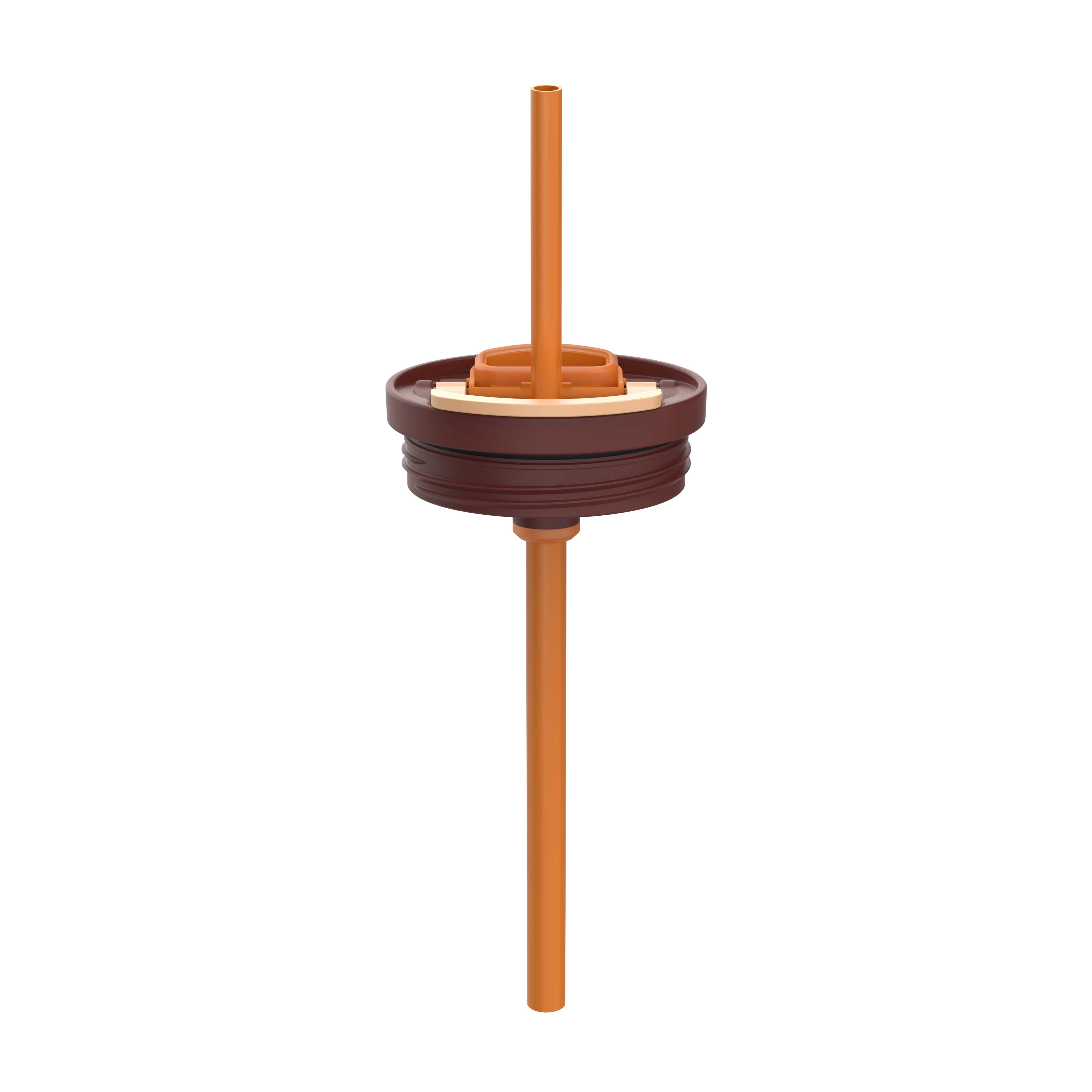 Kambukka Isoleerbeker Rio 950ml Almond Dream - met Rietje in Deksel - Tumbler - Dubbelwandig Vacuum Geisoleerd 18/8 RVS