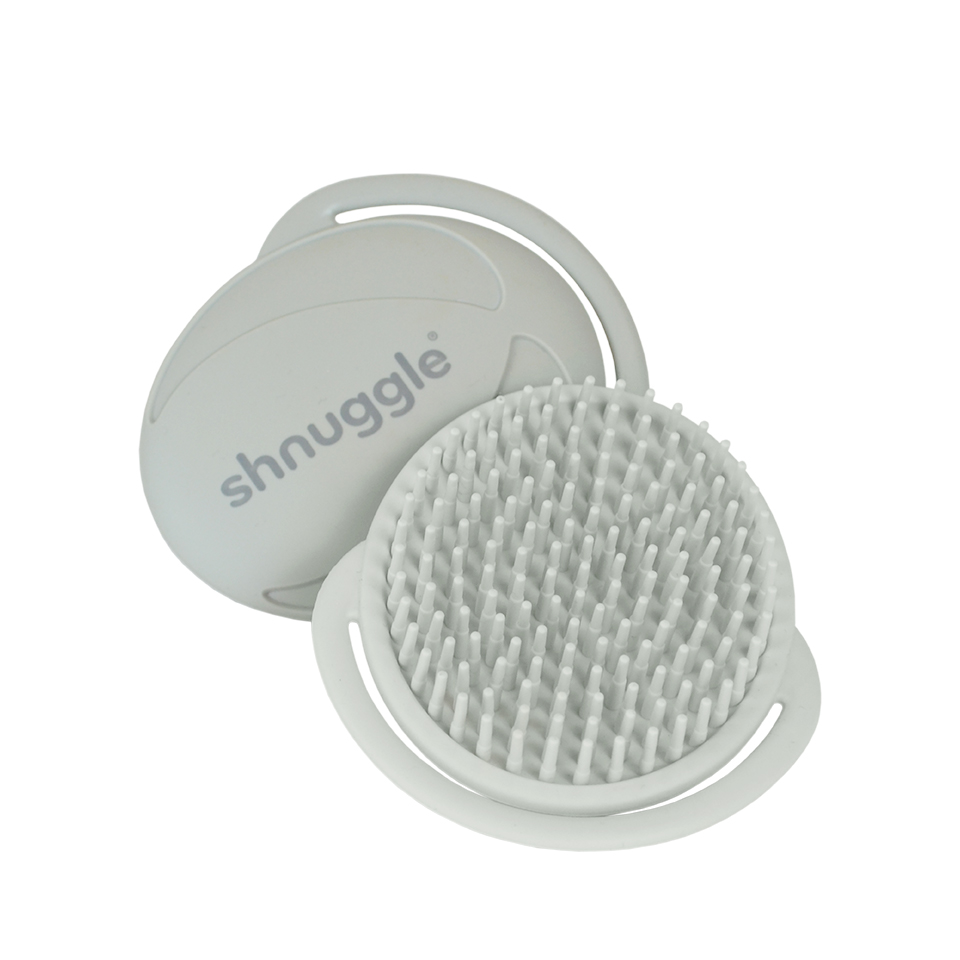 Shnuggle Haarborstel Bad Baby Bath Brush Grey