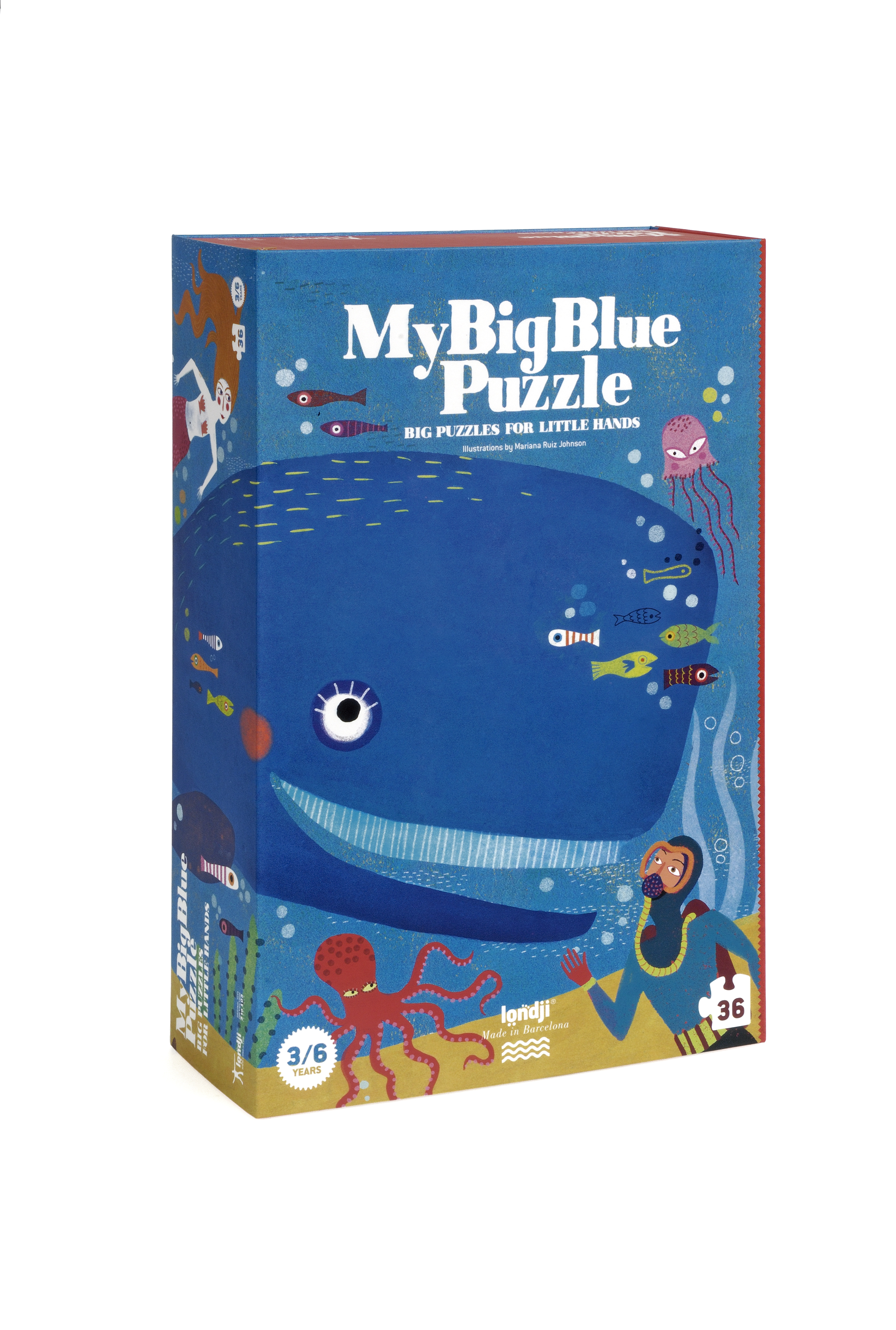 Londji Puzzel My Big Blue