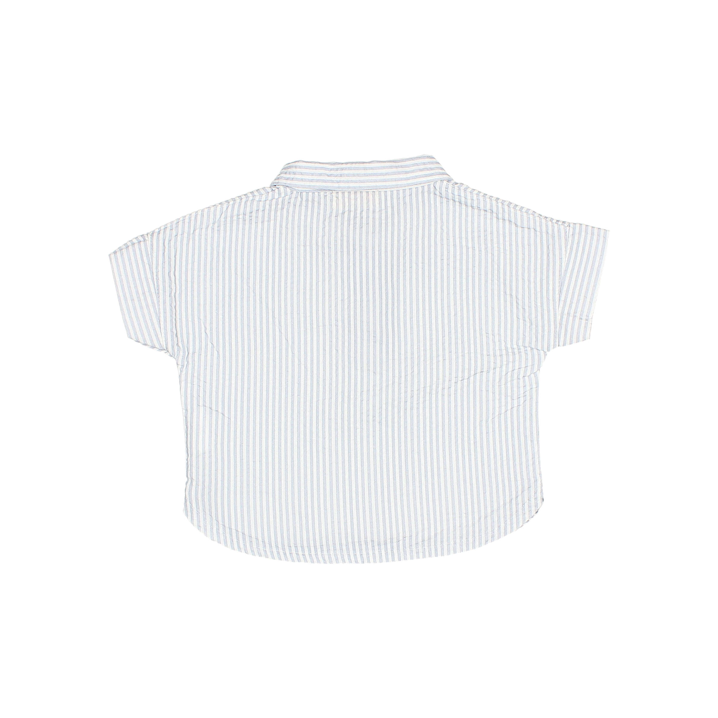 Buho Baby T-shirt Stripes Sky Blue - 9 maand