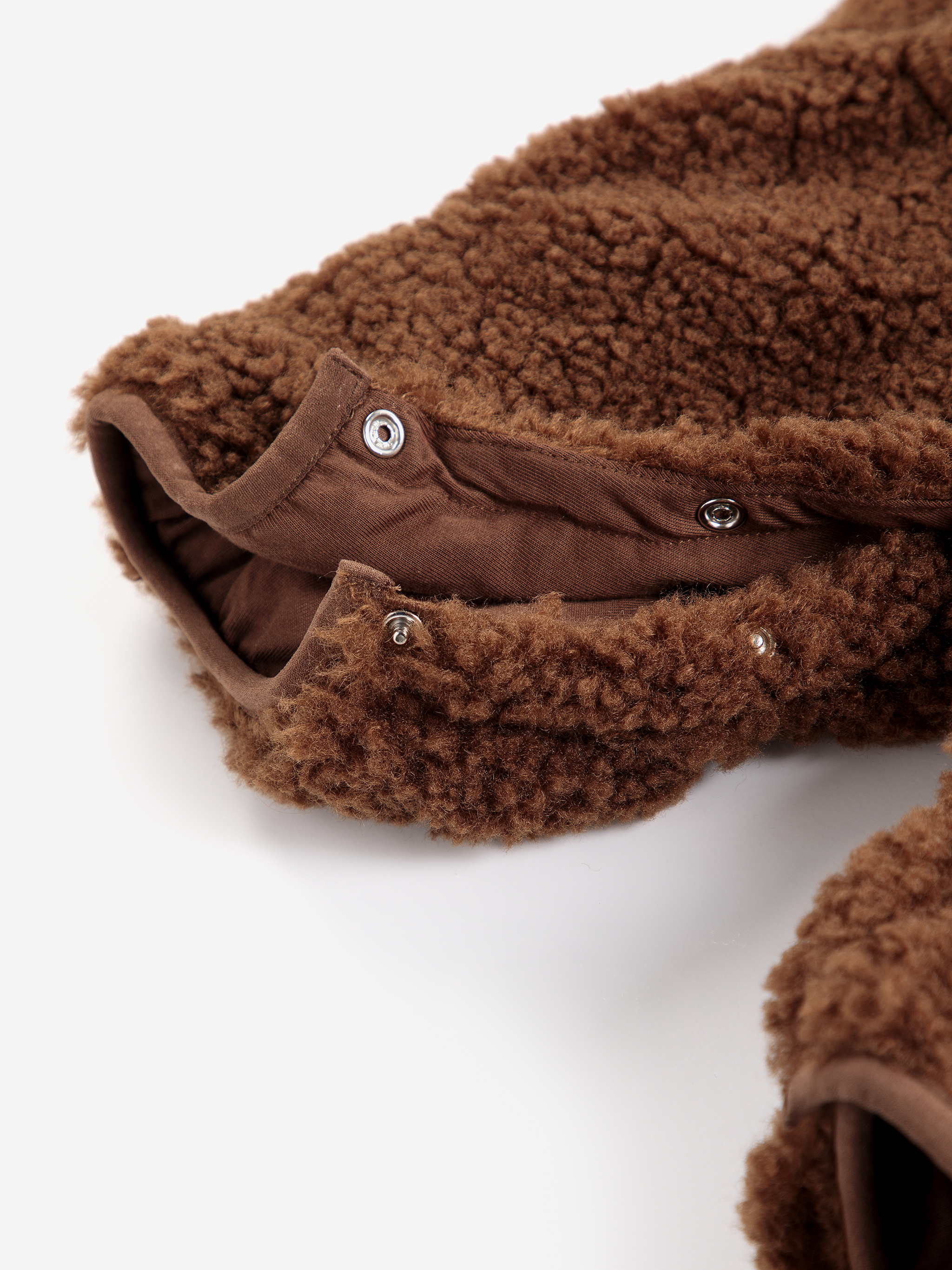 Bobo Choses Baby Onesie Schapenvacht Bruin - 6 maand