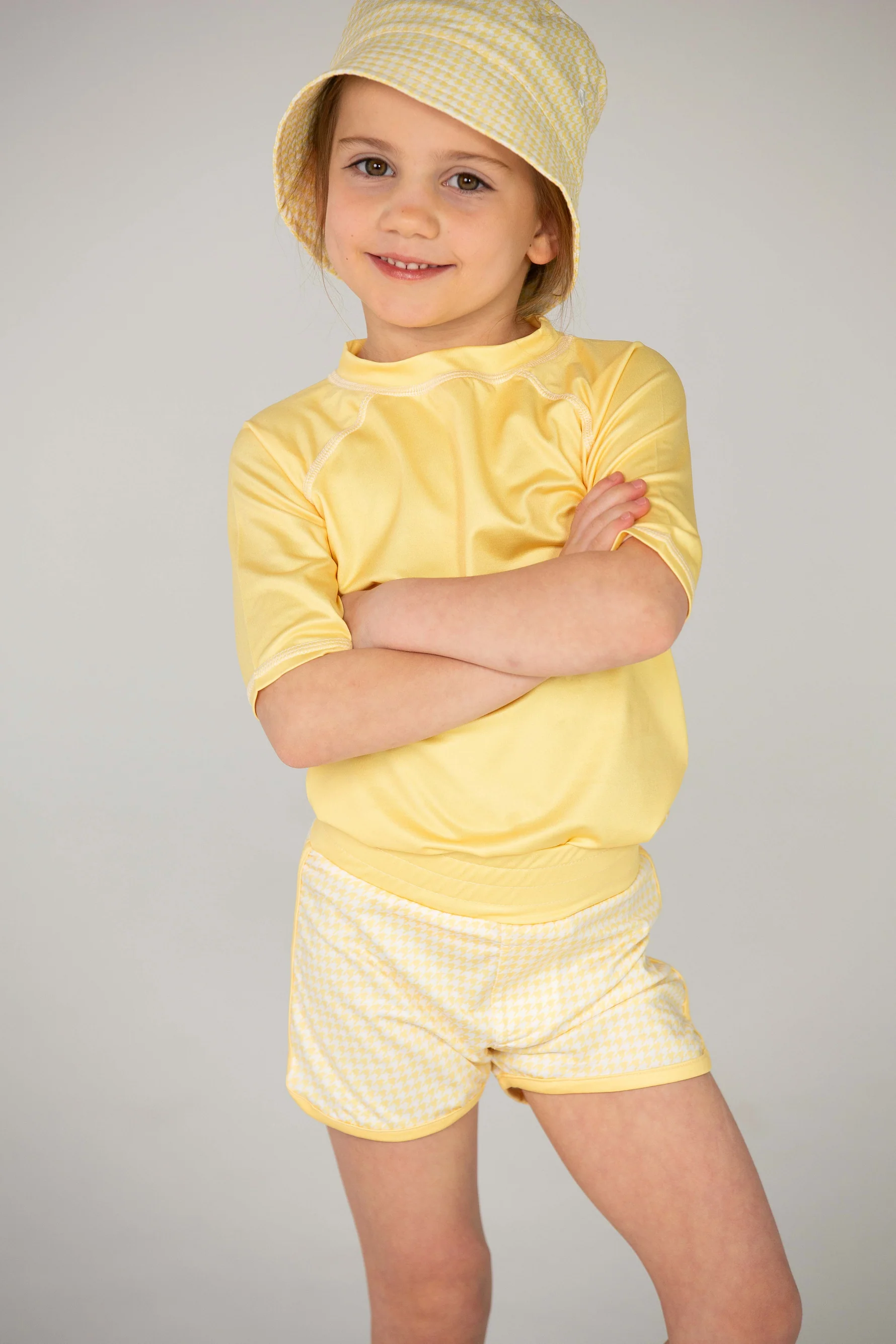 Ducksday Zwemshort Meisje UV Protective UPF50+ Lemonade