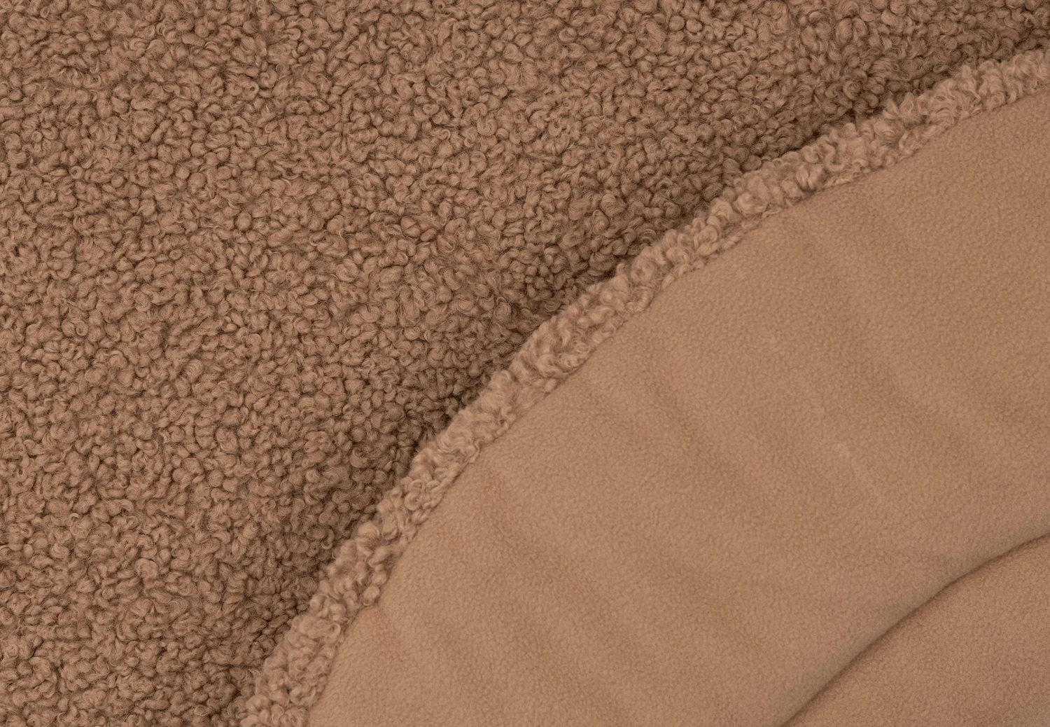 Jollein Parkligger Curlé Dark Hazel 95x75 cm