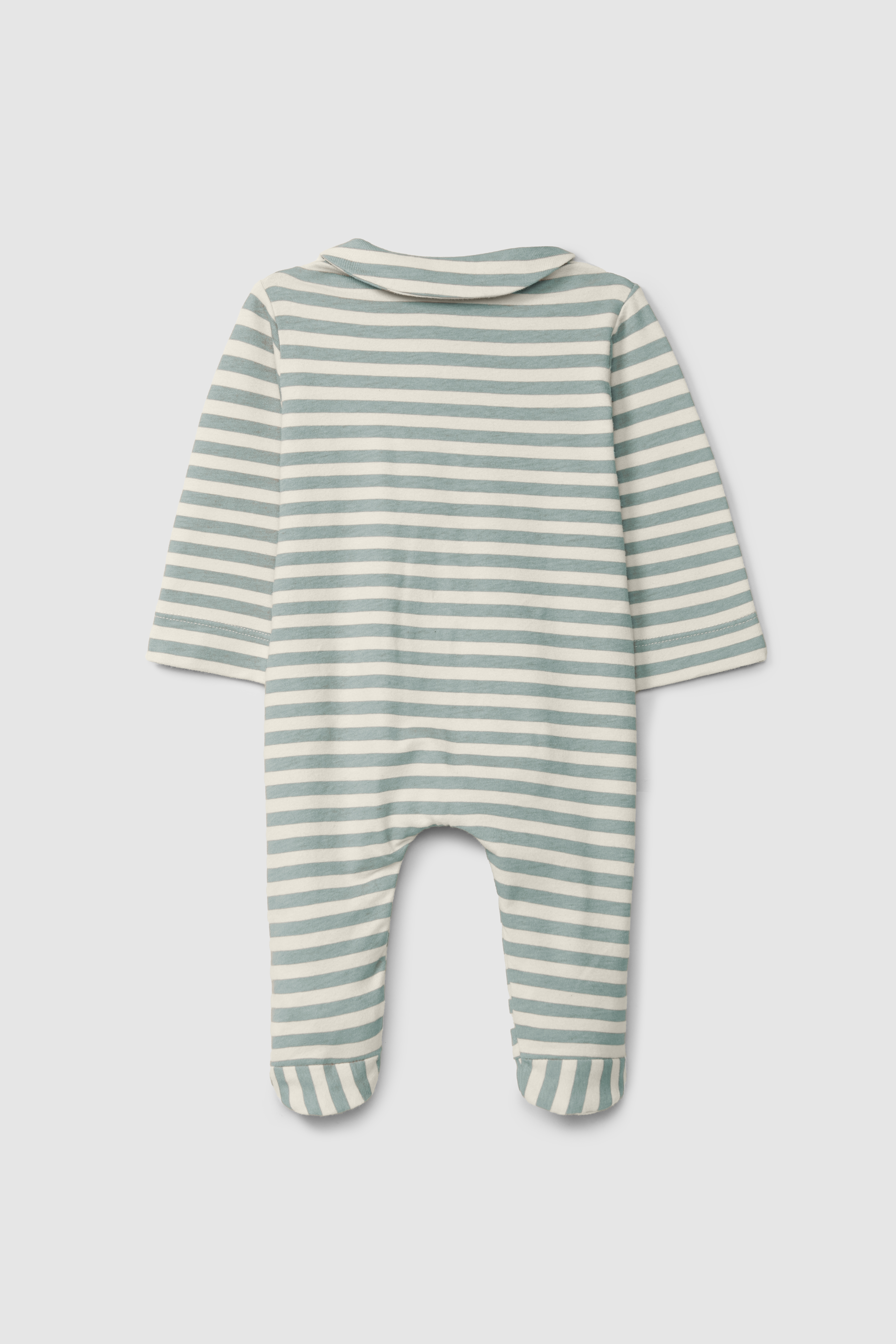 Snug Baby Pyjama Babygrow Gestreept Green