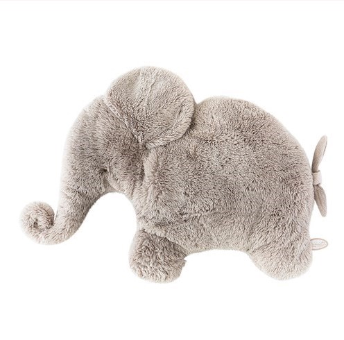 Dimpel Knuffel-Deken Oscar Olifant Pillo Grijs-Beige 52 cm