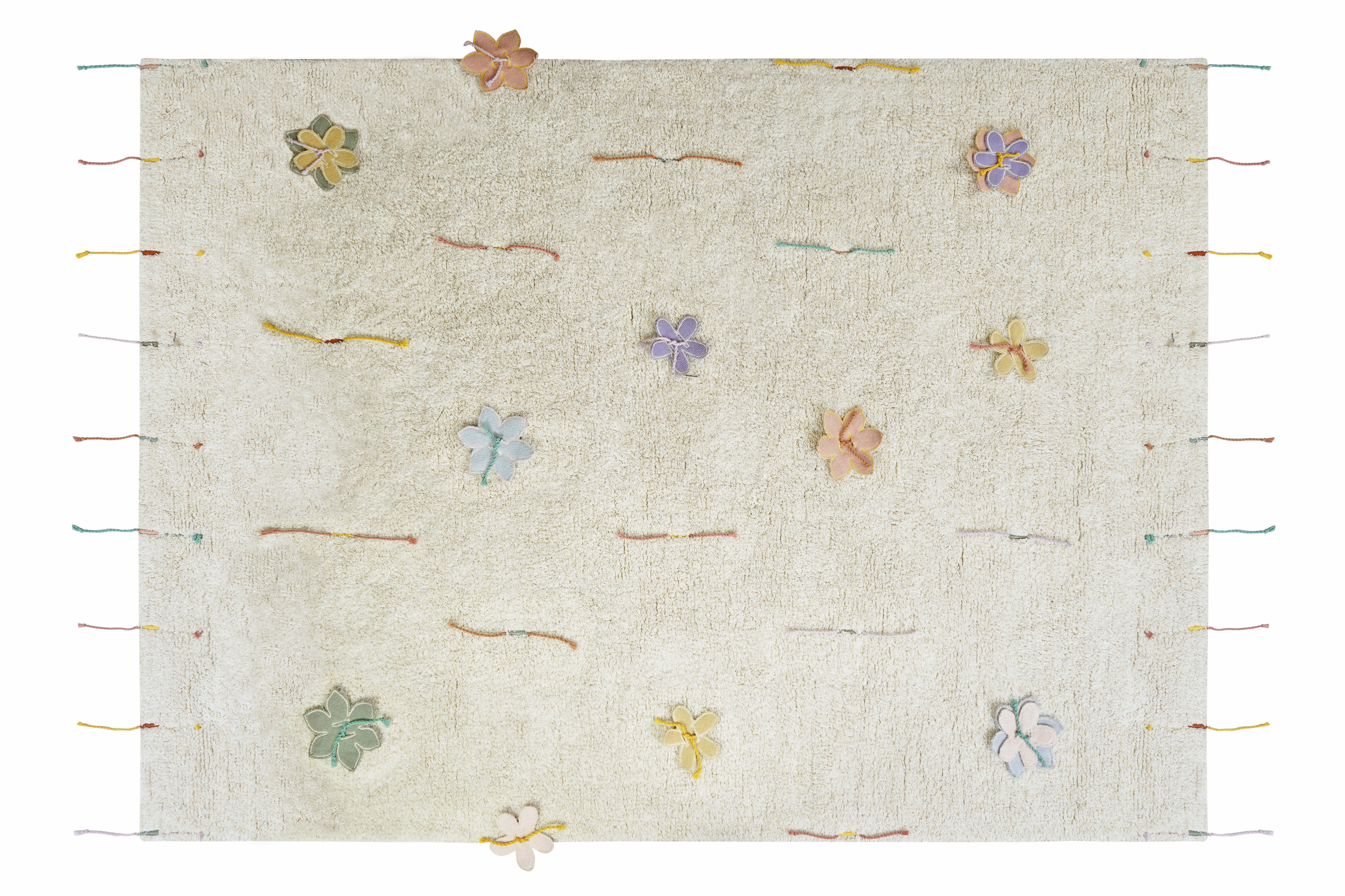 Lorena Canals Speeltapijt Wildflowers Wasbaar 120x160 cm