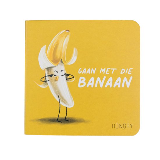 Hongry Kinderboek Gaan met die Banaan
