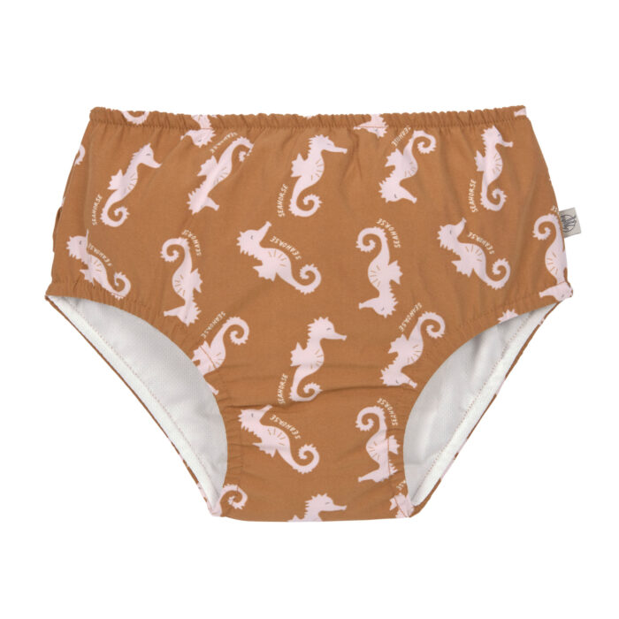Lässig / zwemluier / seahorse caramel - 3-6 M