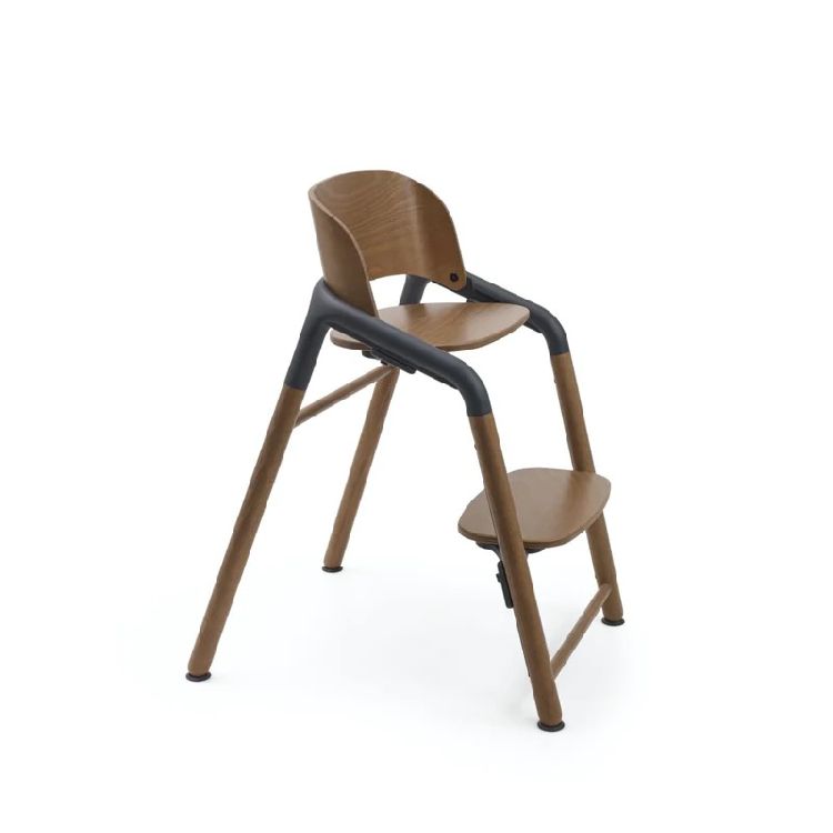 Bugaboo Eetstoel Giraffe Warm Wood-Grey
