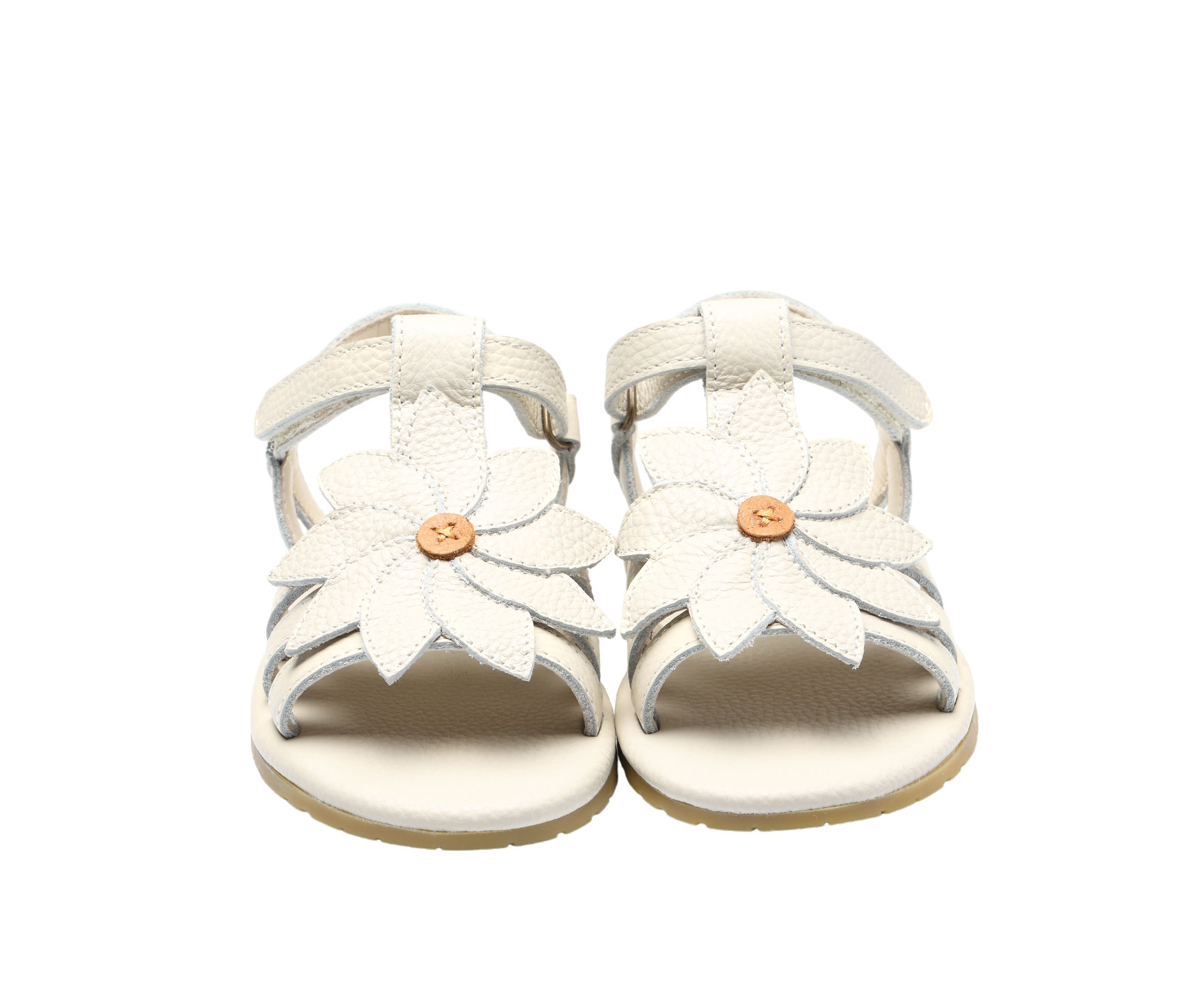Donsje Sandaal Iles Fields Daisy Off White Leather
