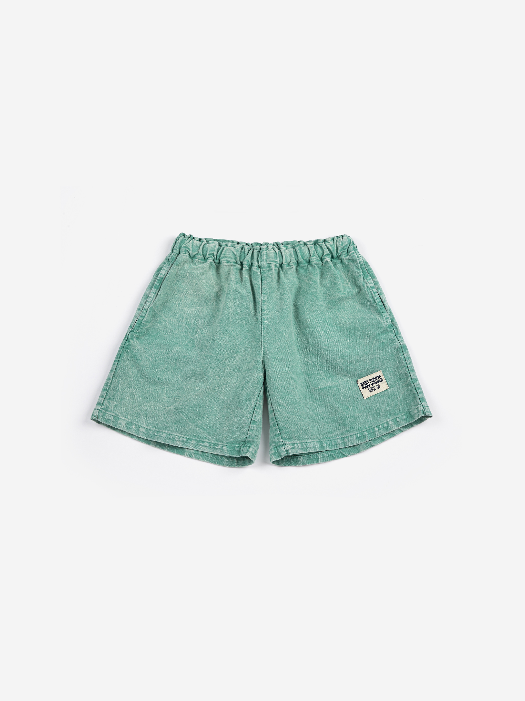 Bobo Choses Kids Short Bermuda Since 09 Woven Green