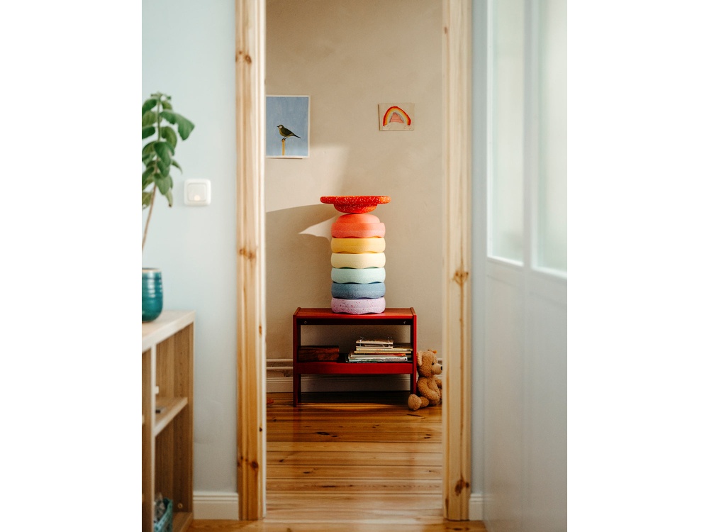 Stapelstein Rainbow Set Winter Special Pastel
