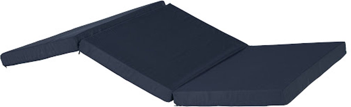 ABZ Quax Plooimatras Wolf voor Reisbed 120x60x5 cm - Antraciet