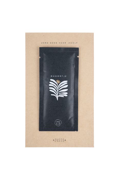 zusss / Handmasker/ Blad - zwart