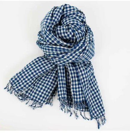 Awoc Sjaal Buffalo Lichtgrijs-Blauw