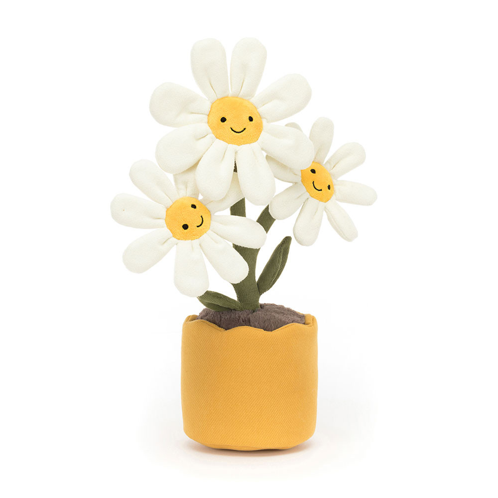 Jellycat Bloempot Amuseables Daisy 34 cm