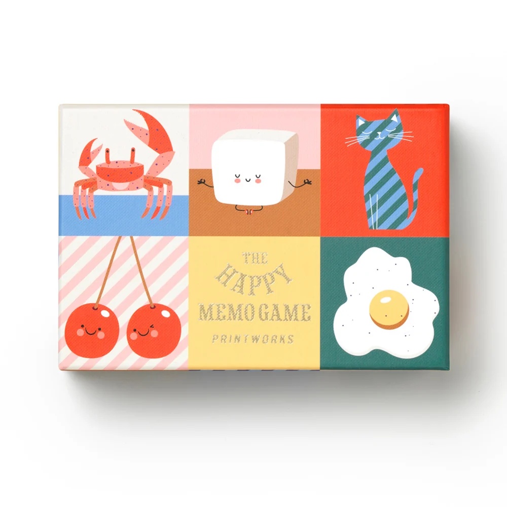 Printworks Geheugenspel The Happy Memo Game