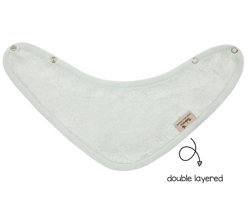 Timboo Slab Bandana Doubled Riviera Blue 36x20 cm