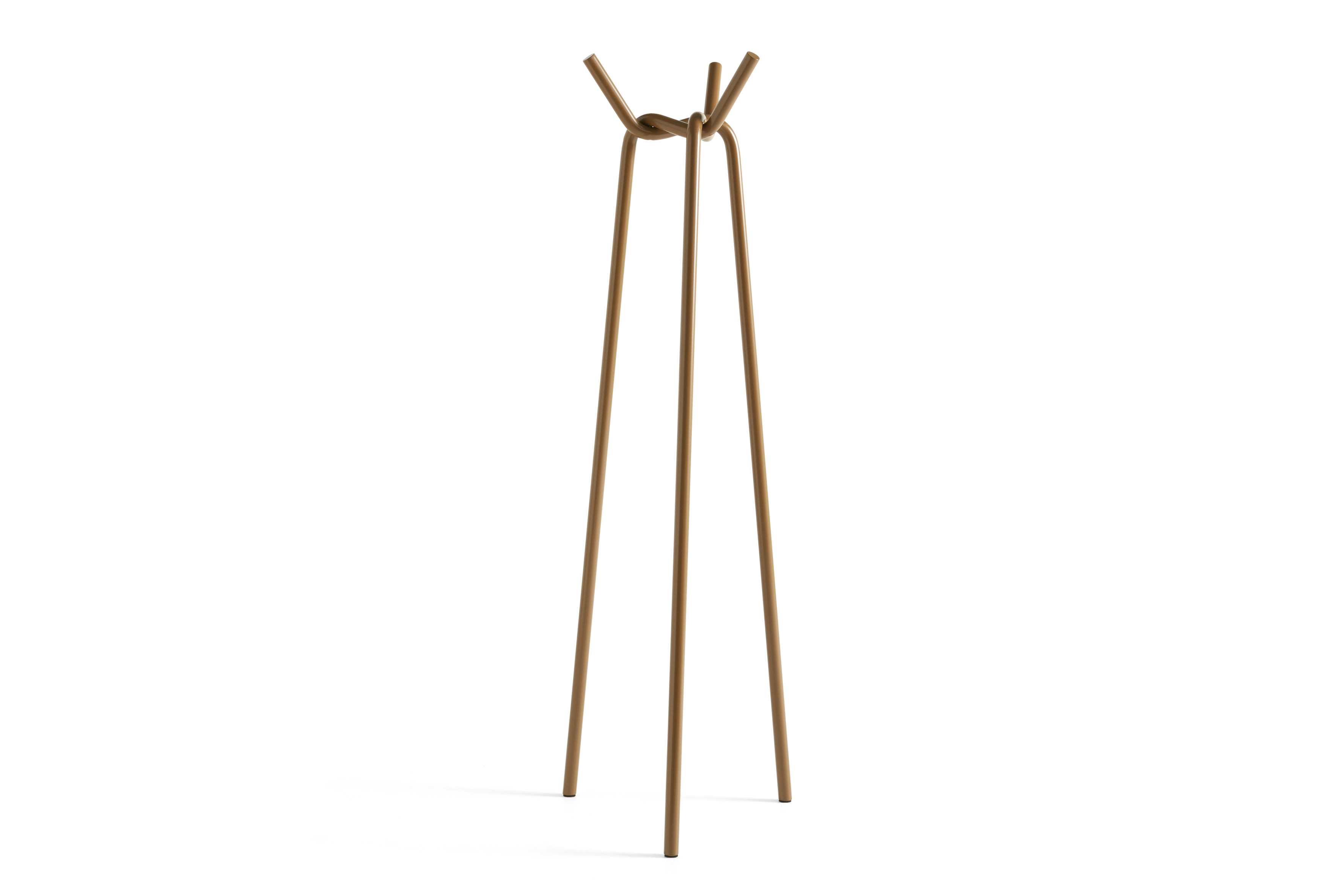 HAY Kapstok Jin Kuramoto Toffee RVS 50.5x49.5x161.5 cm
