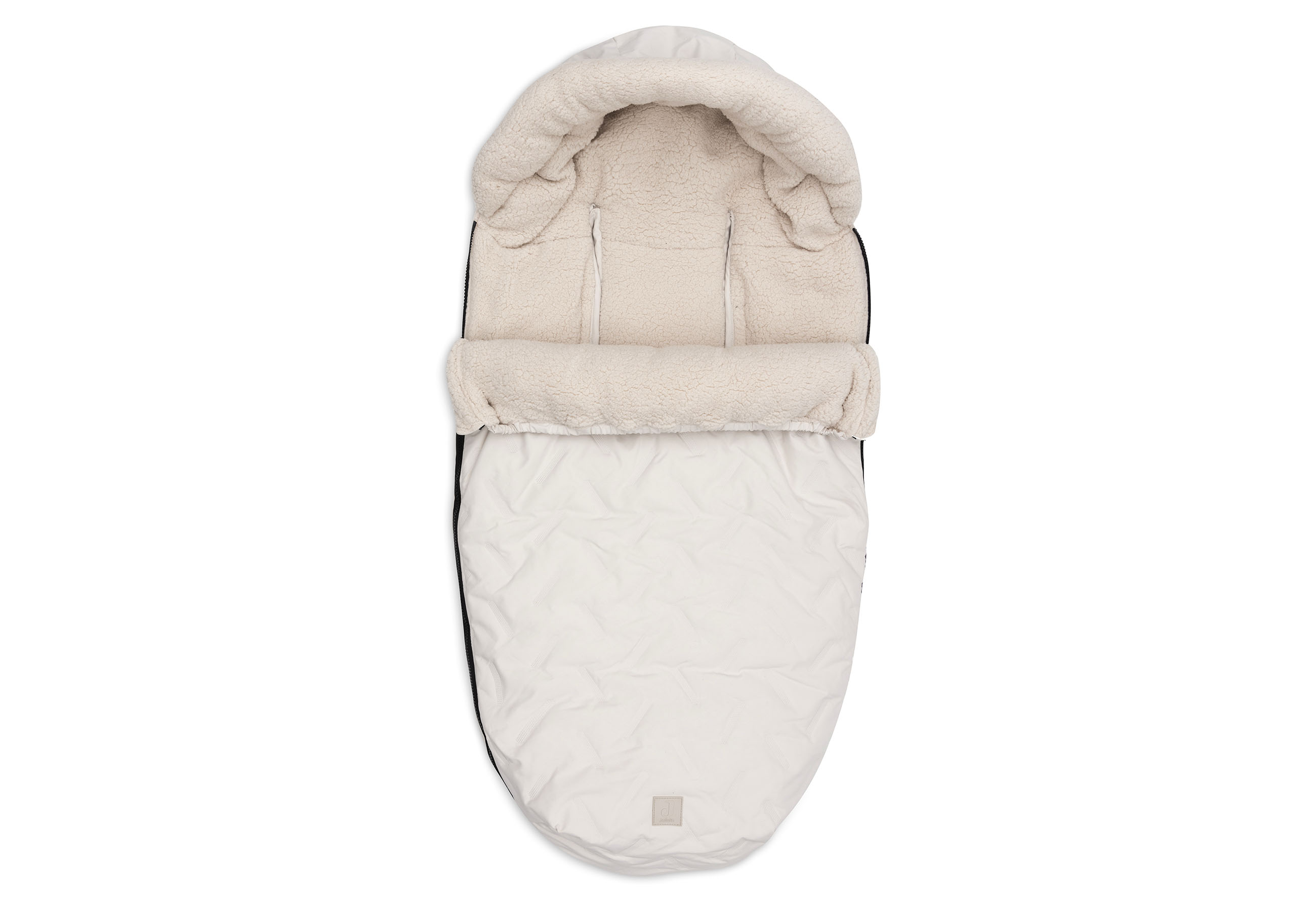 Jollein Voetenzak Buggy-Kinderwagen Embossed Sand