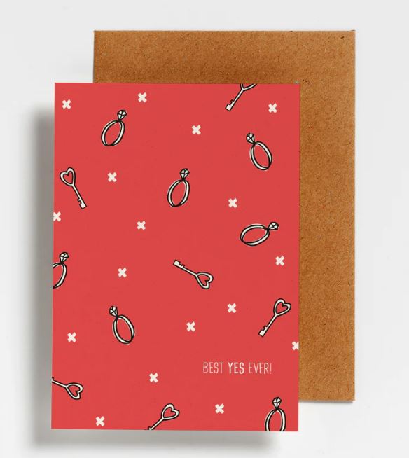 Hello August Wenskaart Best Yes Ever