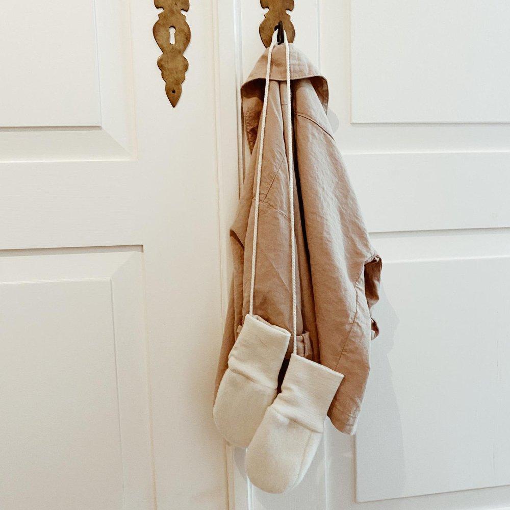 Engel Natur / baby mittens / natural