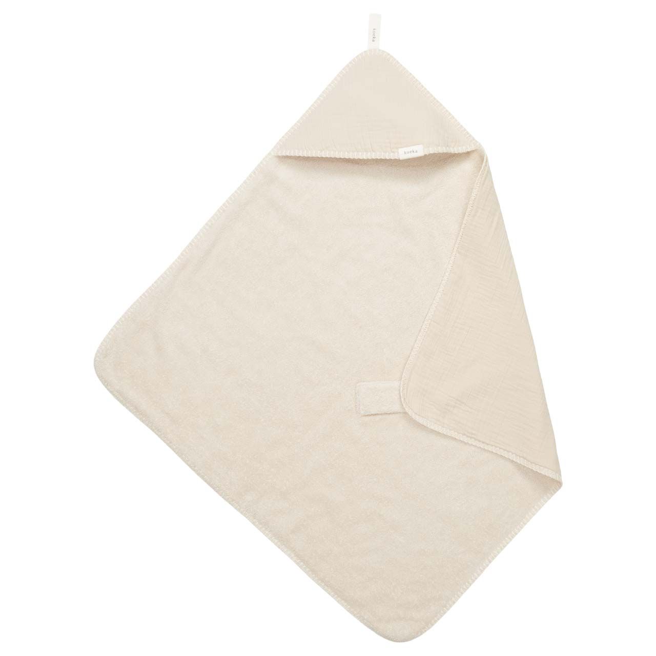 Koeka Badcape Faro Badstof Warmwhite 100x100 cm
