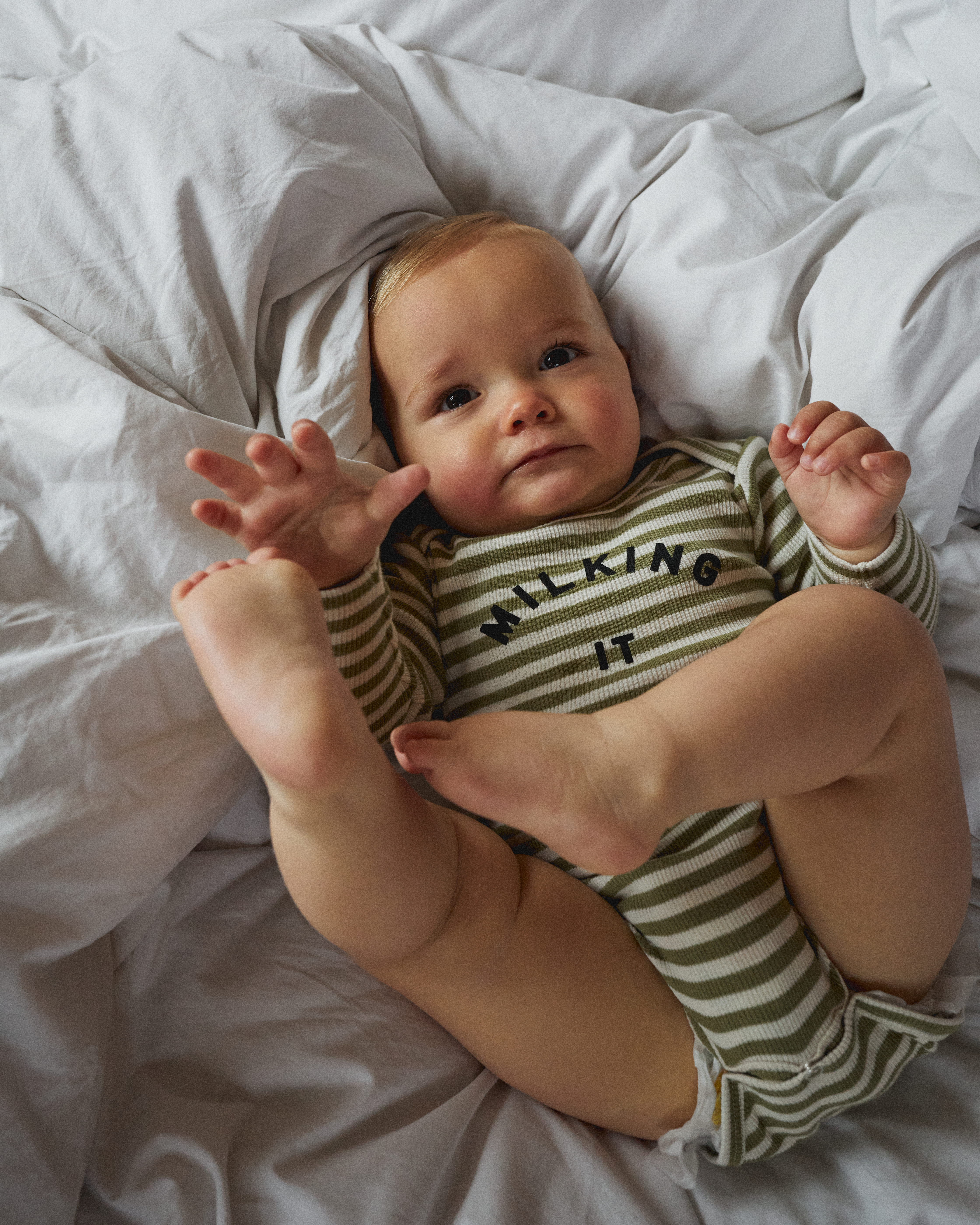 Claude & Co Body Milking It Stripe