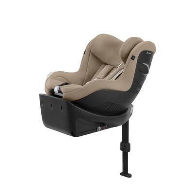 Cybex Autostoel Sirona GI  I-Size Plus Almond Beige incl. Base - 61-105 cm